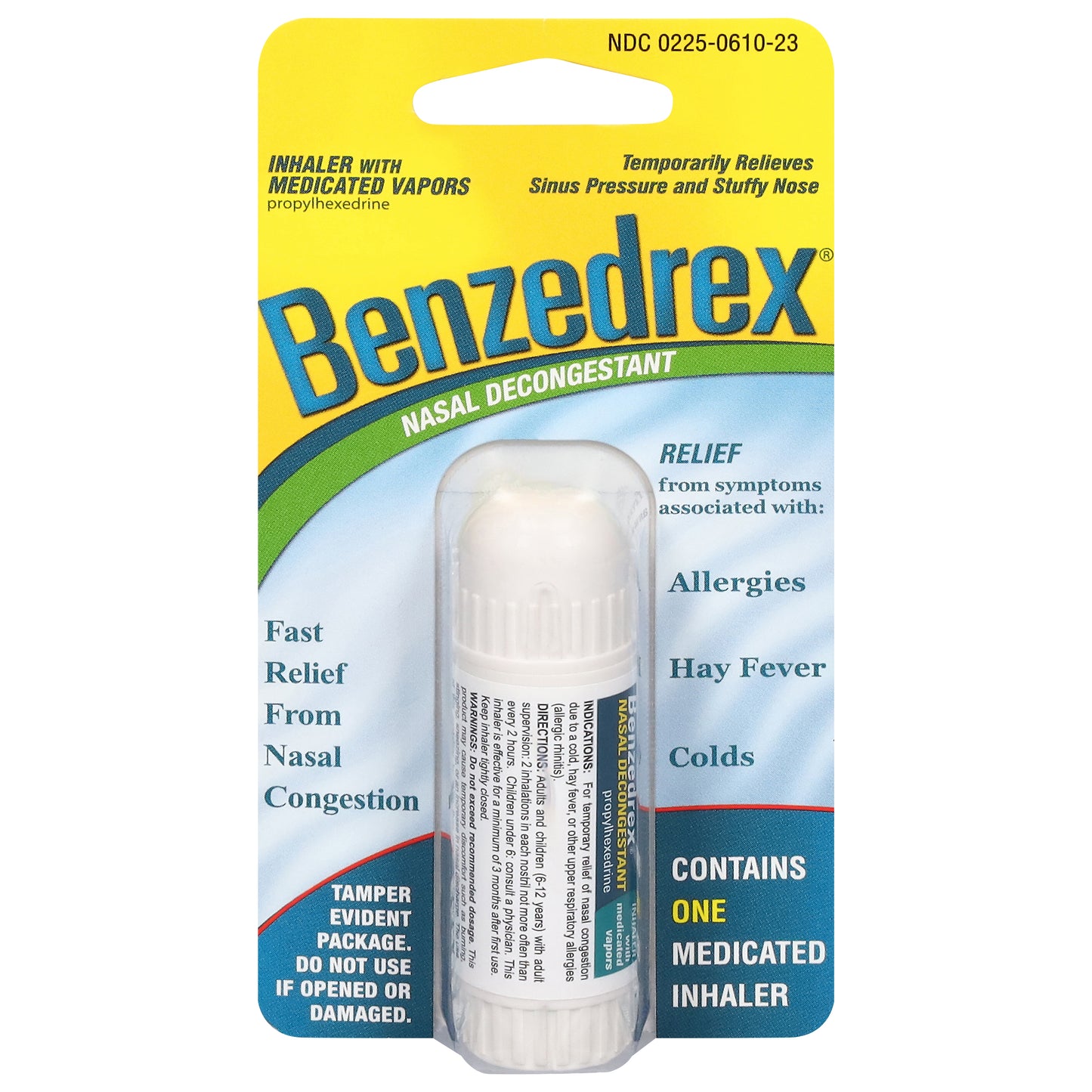 Benzedrex Nasal Decongestant 1 ea