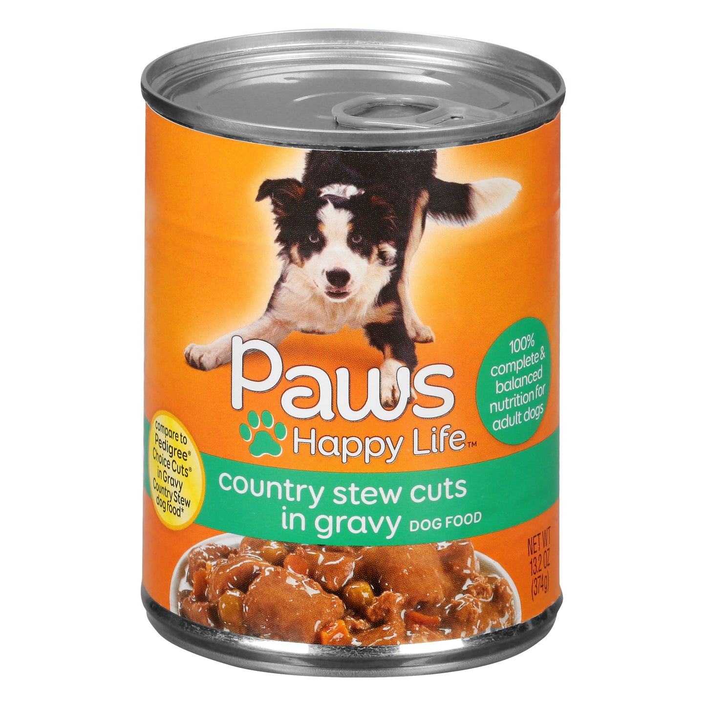 Paws Happy Life Country Stew Cuts In Gravy Dog Food 13.2 oz