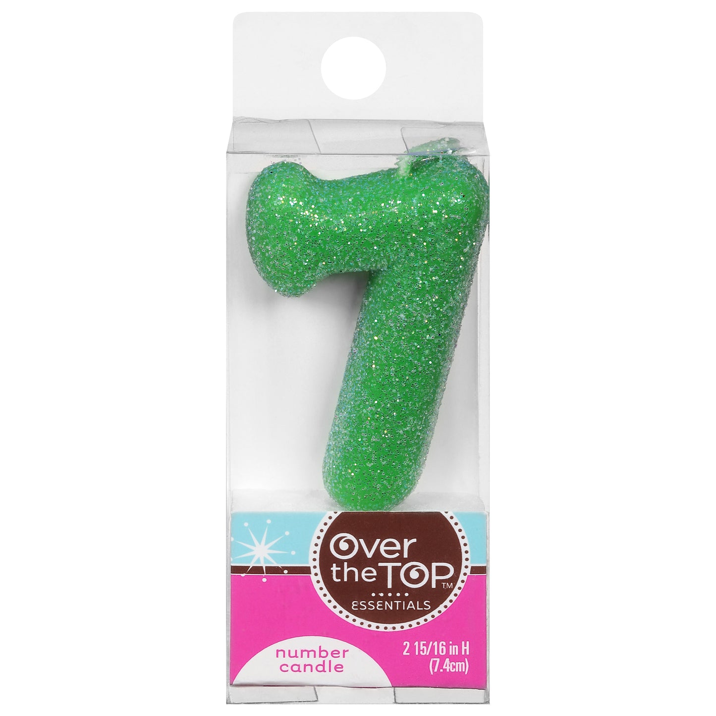 Over the Top Essentials 7 Number Candle 1 ea