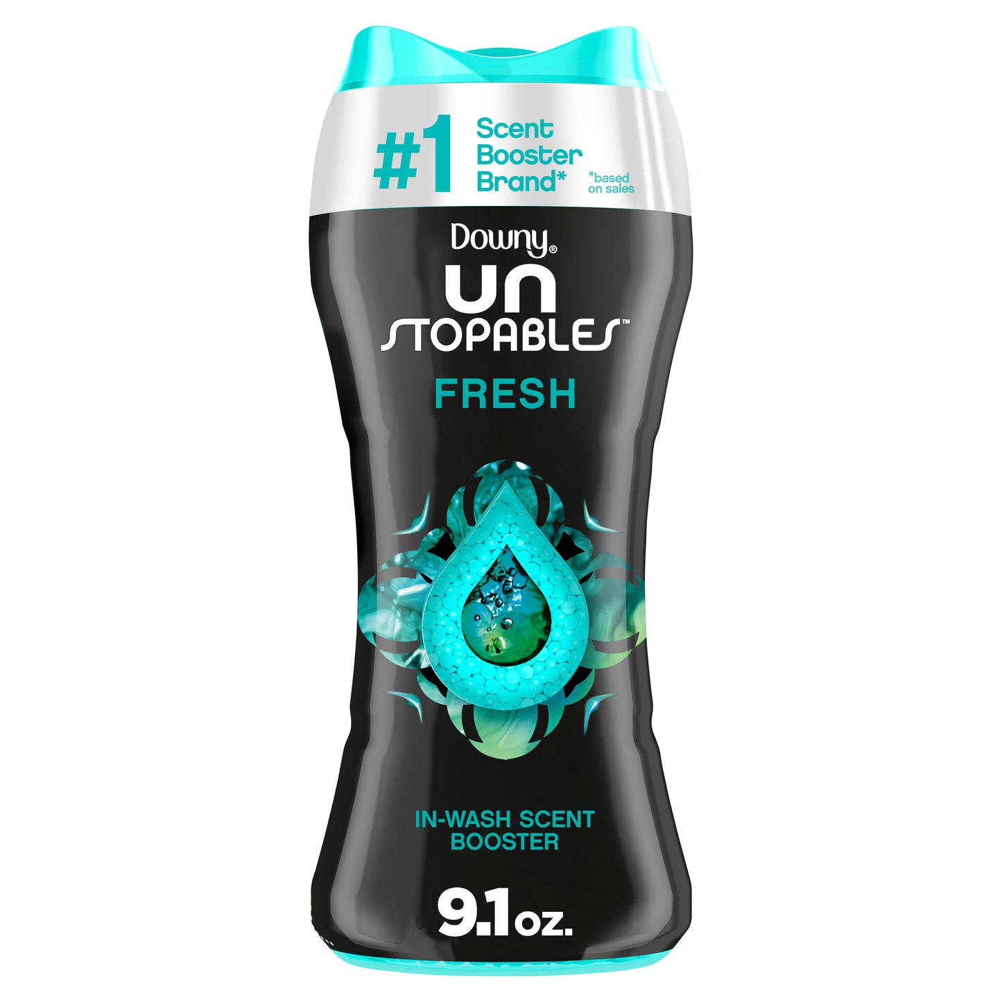 Downy Unstopables In-Wash Laundry Scent Booster Beads, Fresh, 9.1 oz