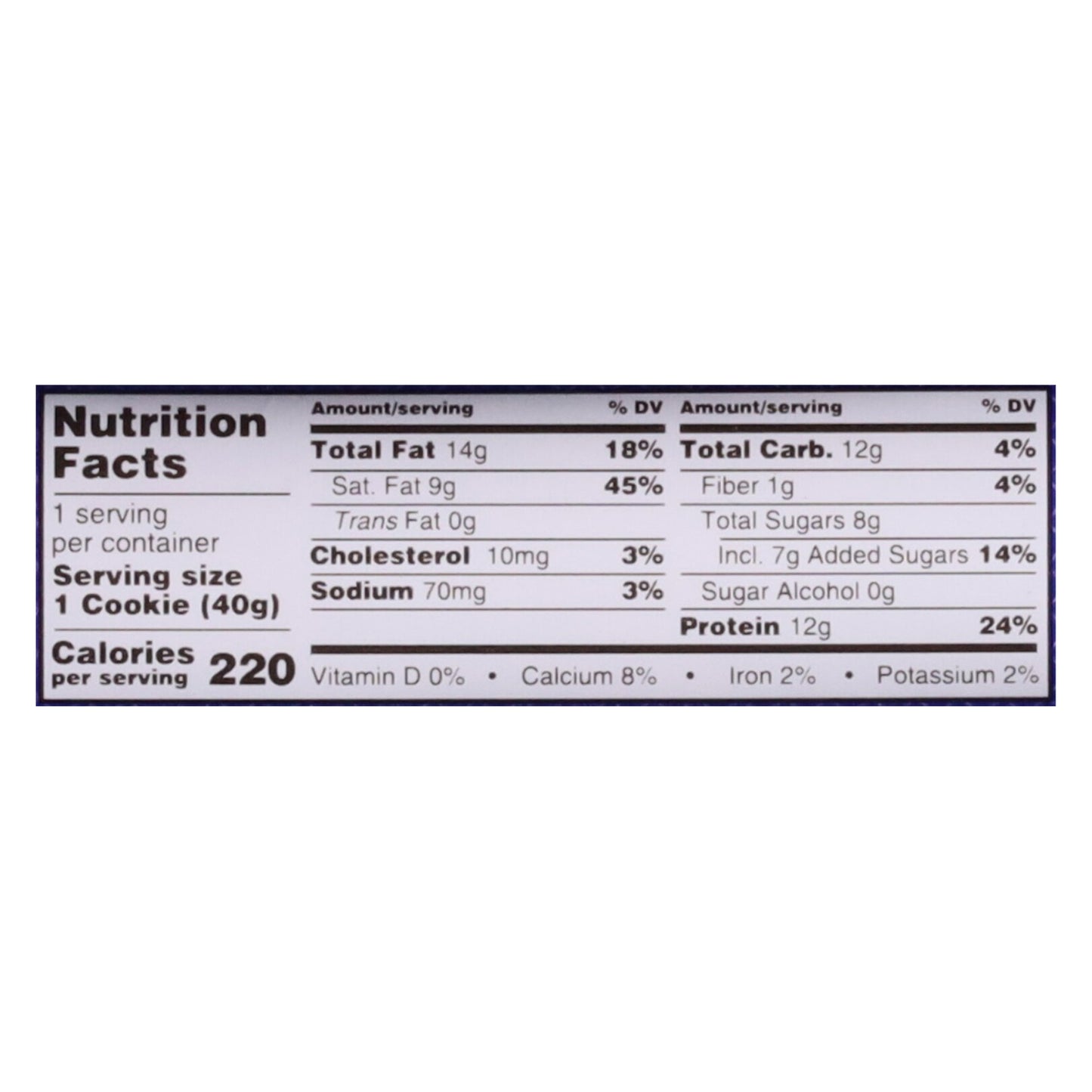 Power Crunch Chocolate Chip Cheesecake Flavored Protein Energy Bar 1.4 oz