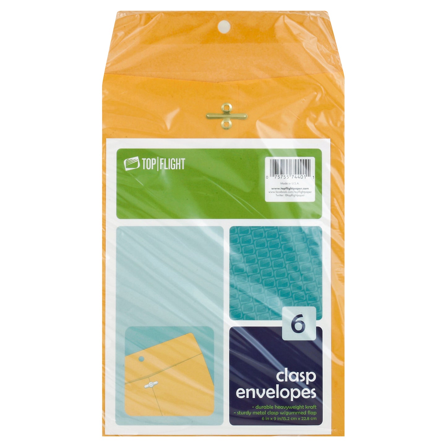 Top Flight Envelopes 6 ea