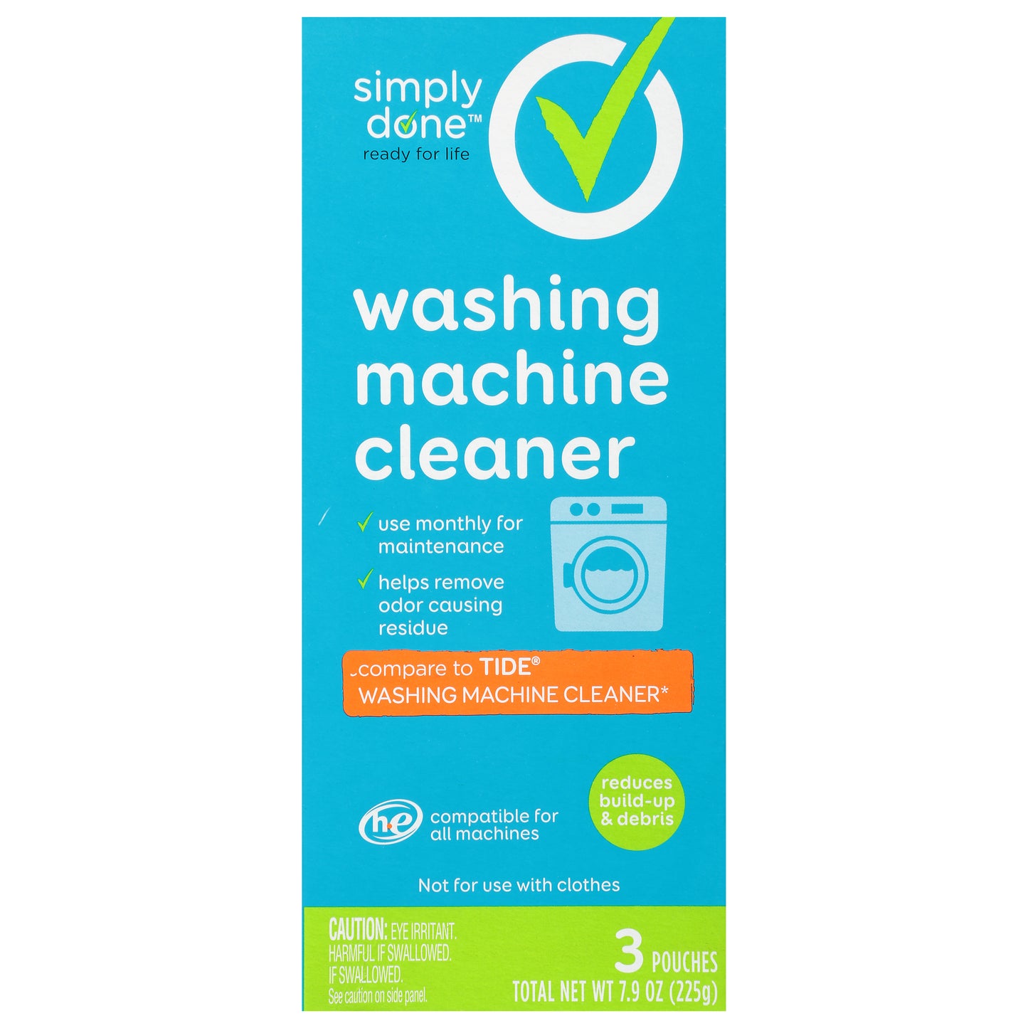 Simply Done Washing Machine Cleaner 3 ea