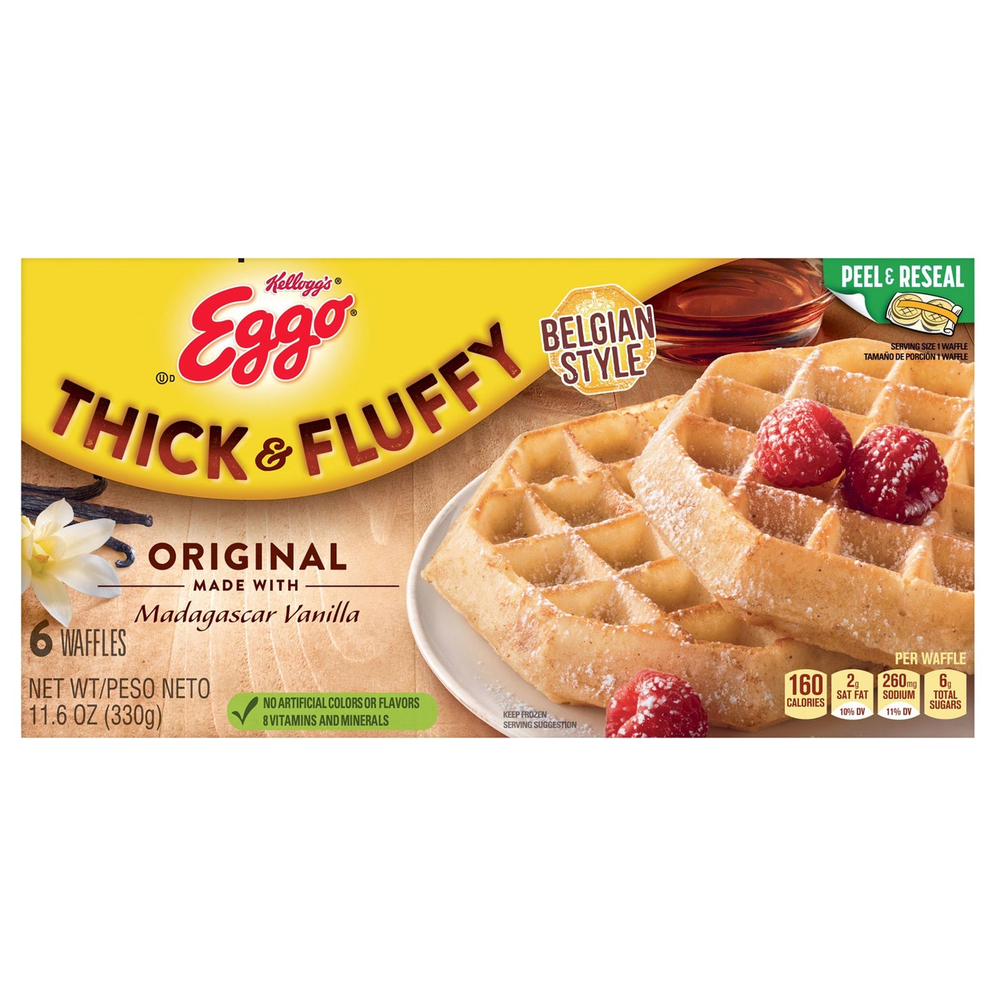 Kellogg's® Eggo® Thick and Fluffy Original Frozen Waffles