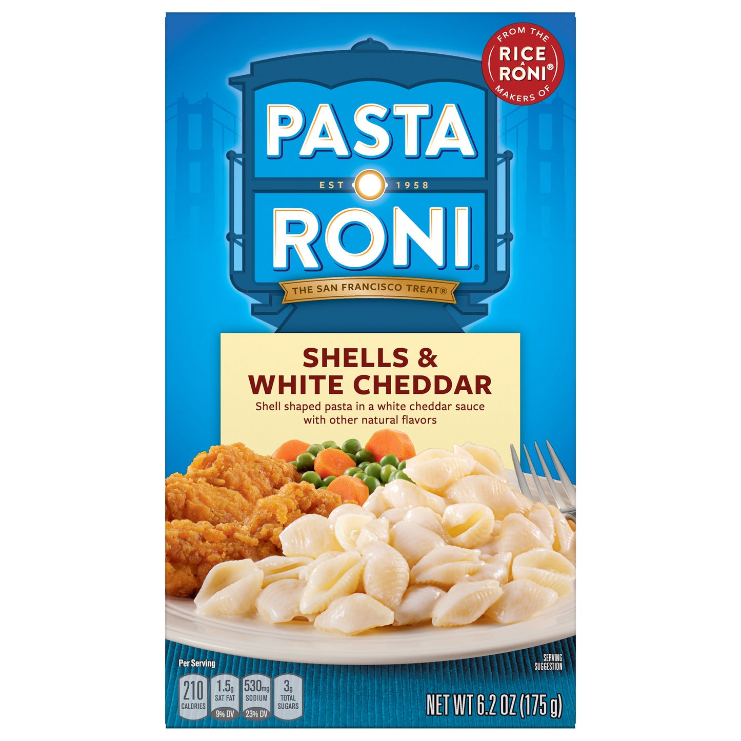 Rice A Roni Rice A Roni Shells & White Cheddar 6.2 oz Box