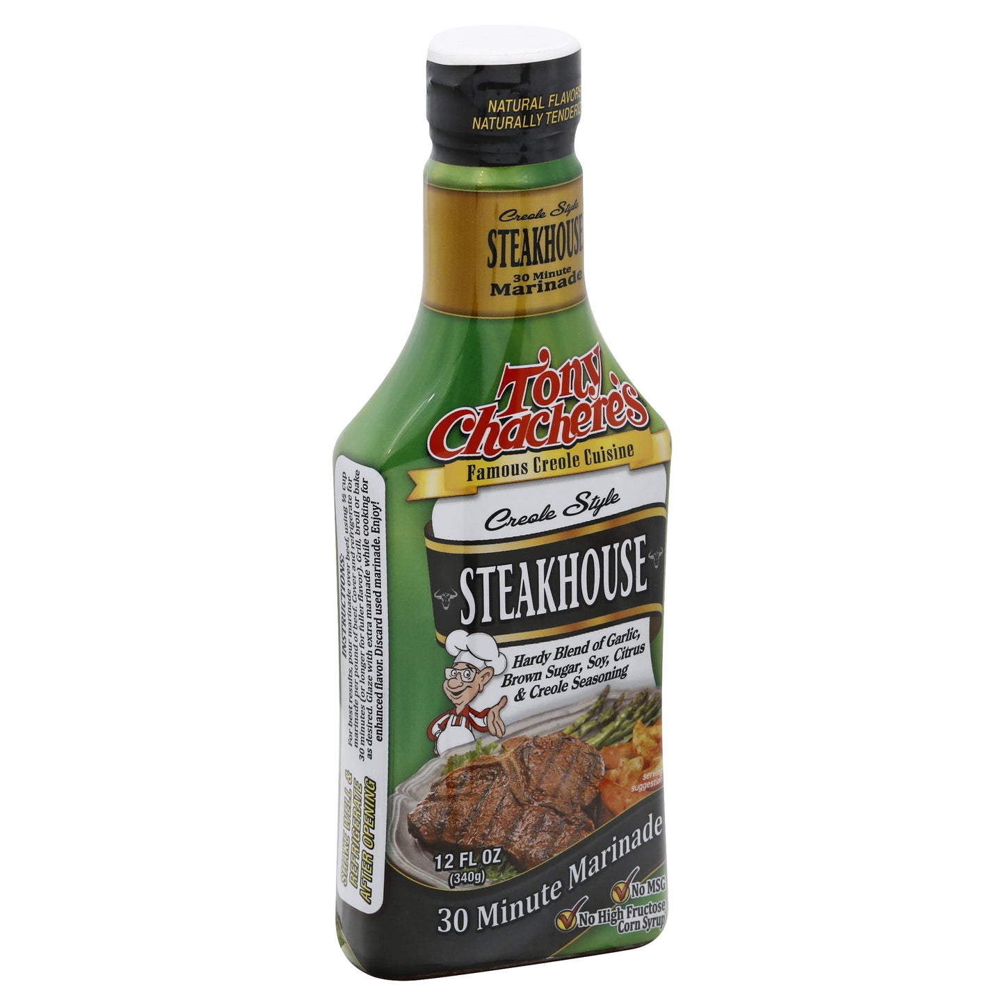 Tony Chachere's Creole Style Steakhouse 30 Minute Marinade 12 oz