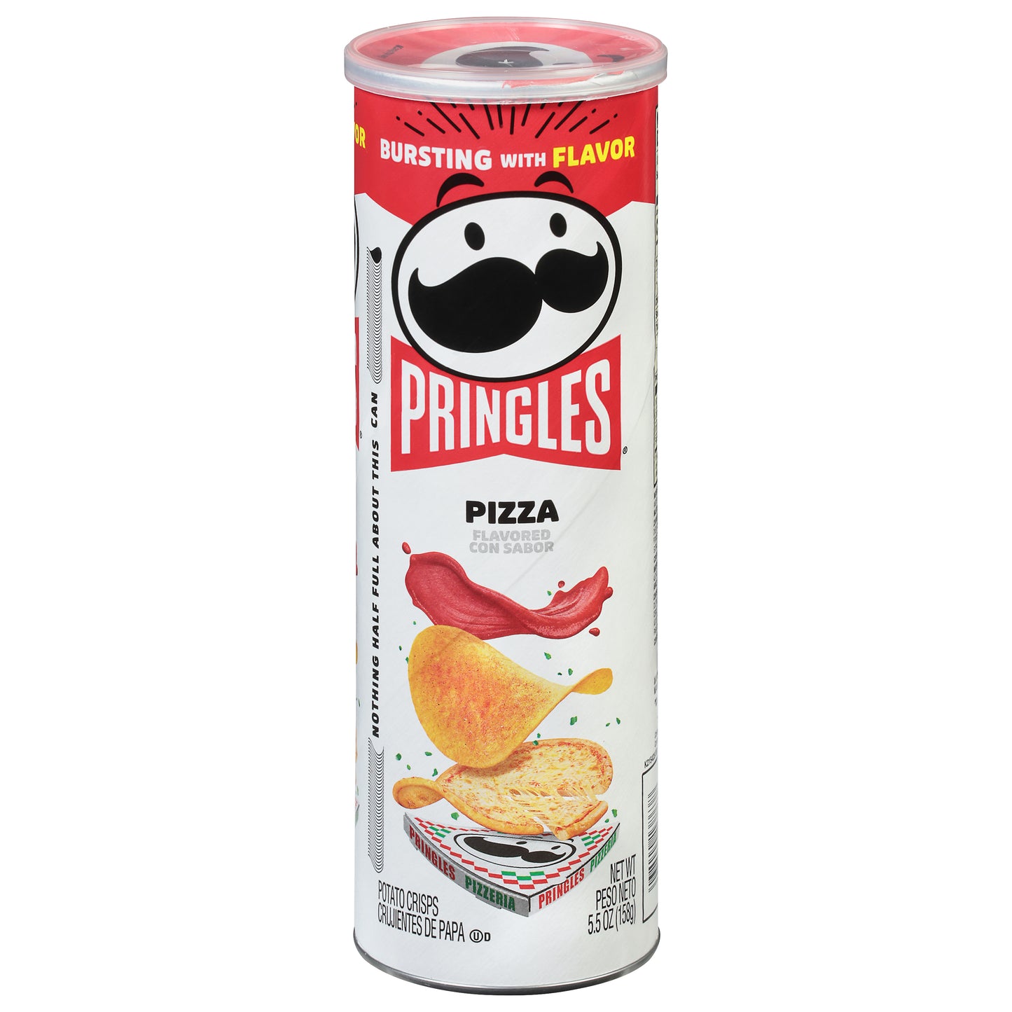 Pringles Pizza Flavored Potato Crisps 5.5 oz