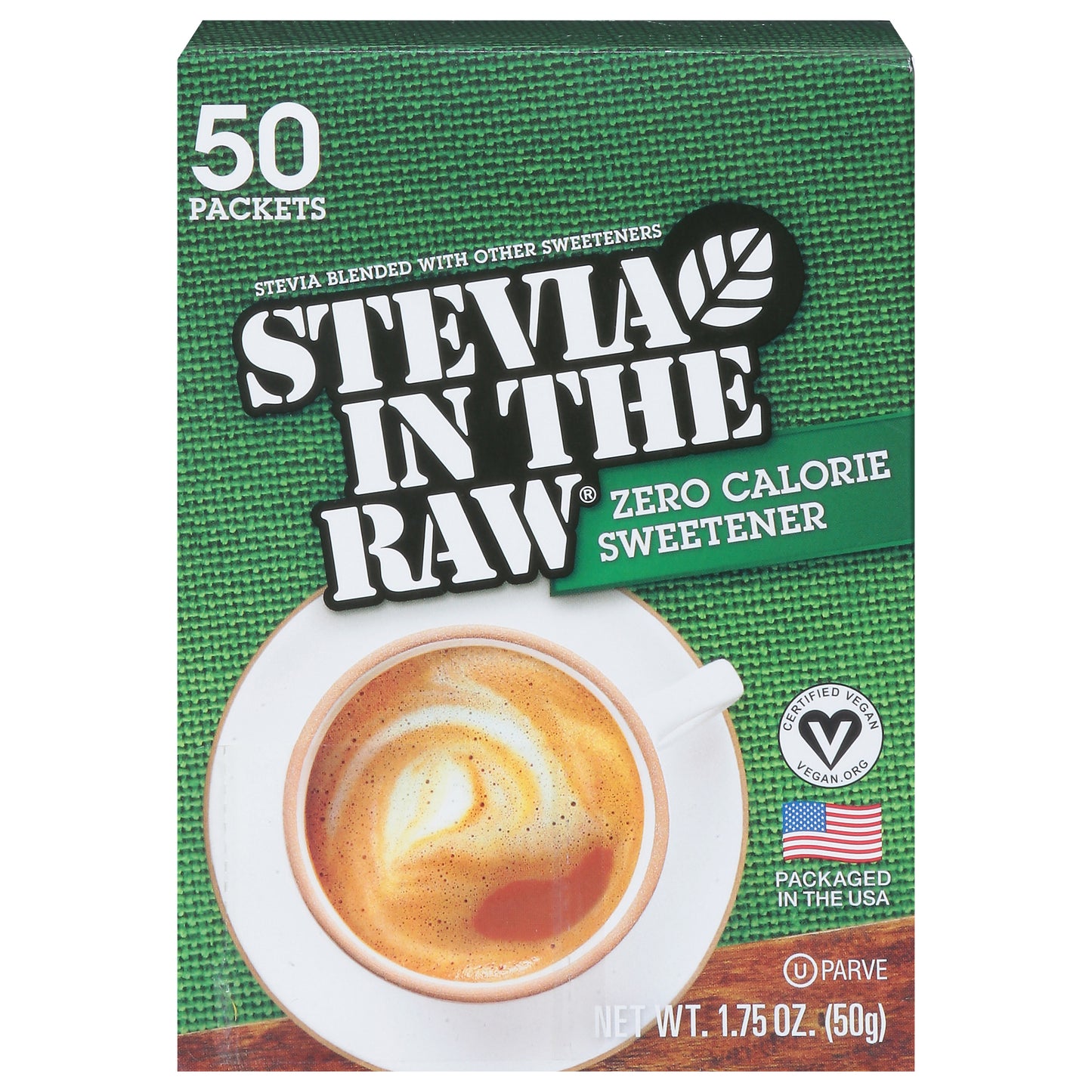 Stevia in the Raw Zero Calorie Sweetener 50 ea