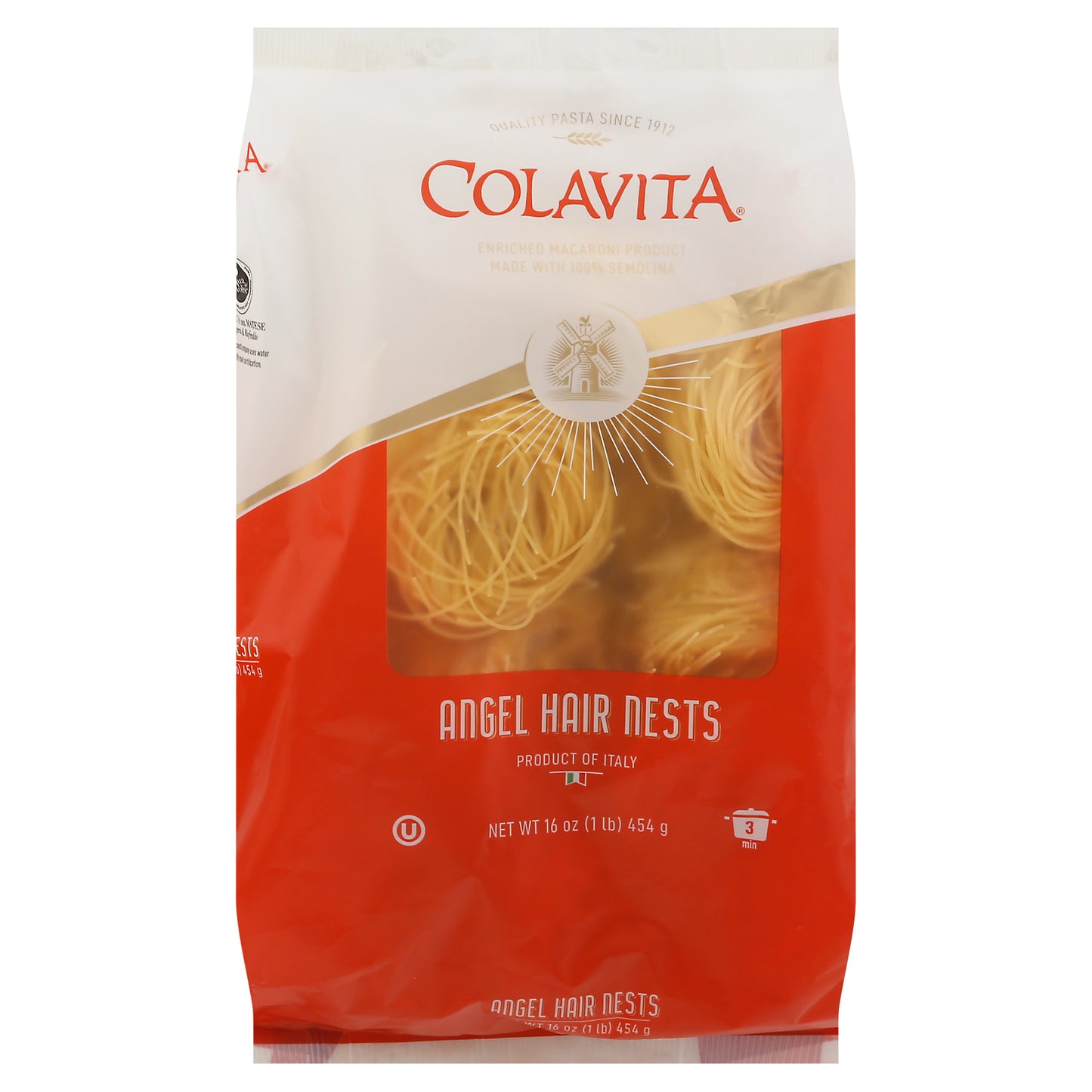 Colavita Angel Hair Nests 16 oz
