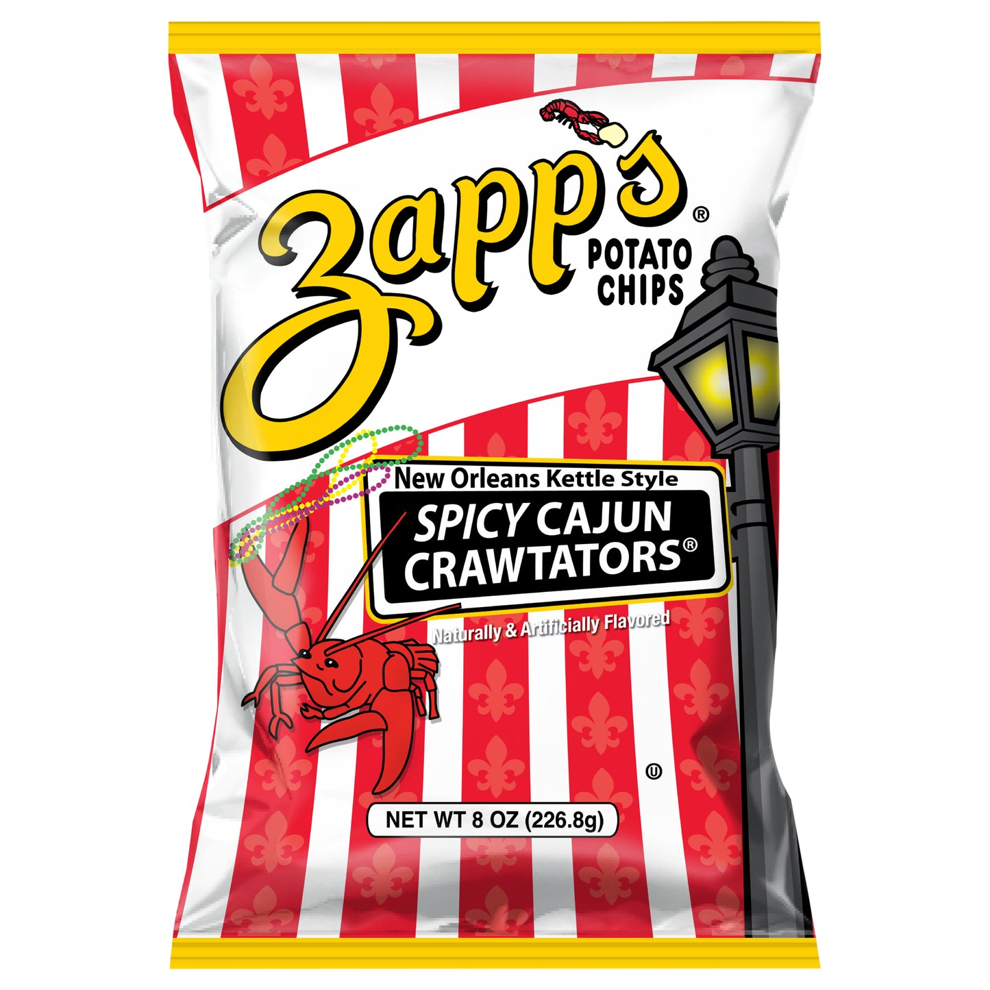 8 oz Zapp's Crawtator New Orleans Kettle Style Potato Chips