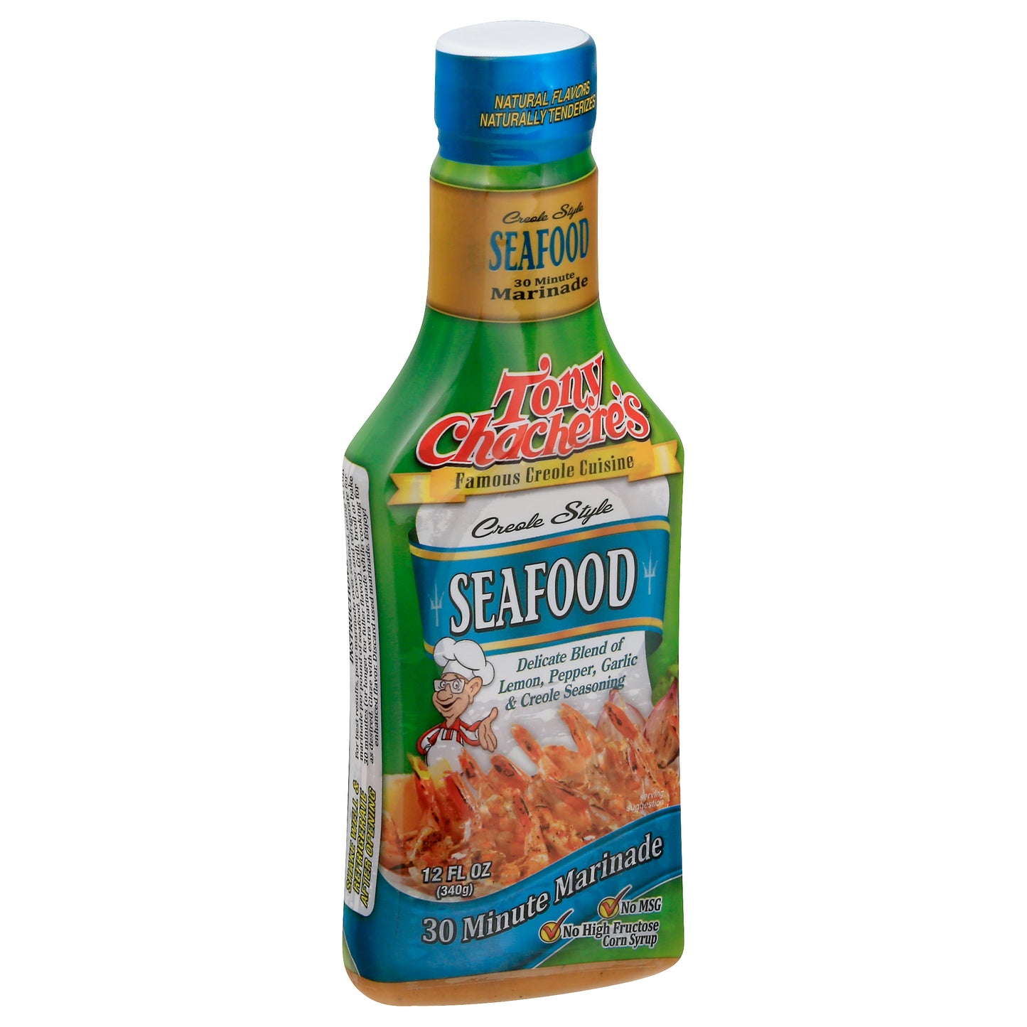 Tony Chachere's Creole Style Seafood 30 Minute Marinade 12 oz