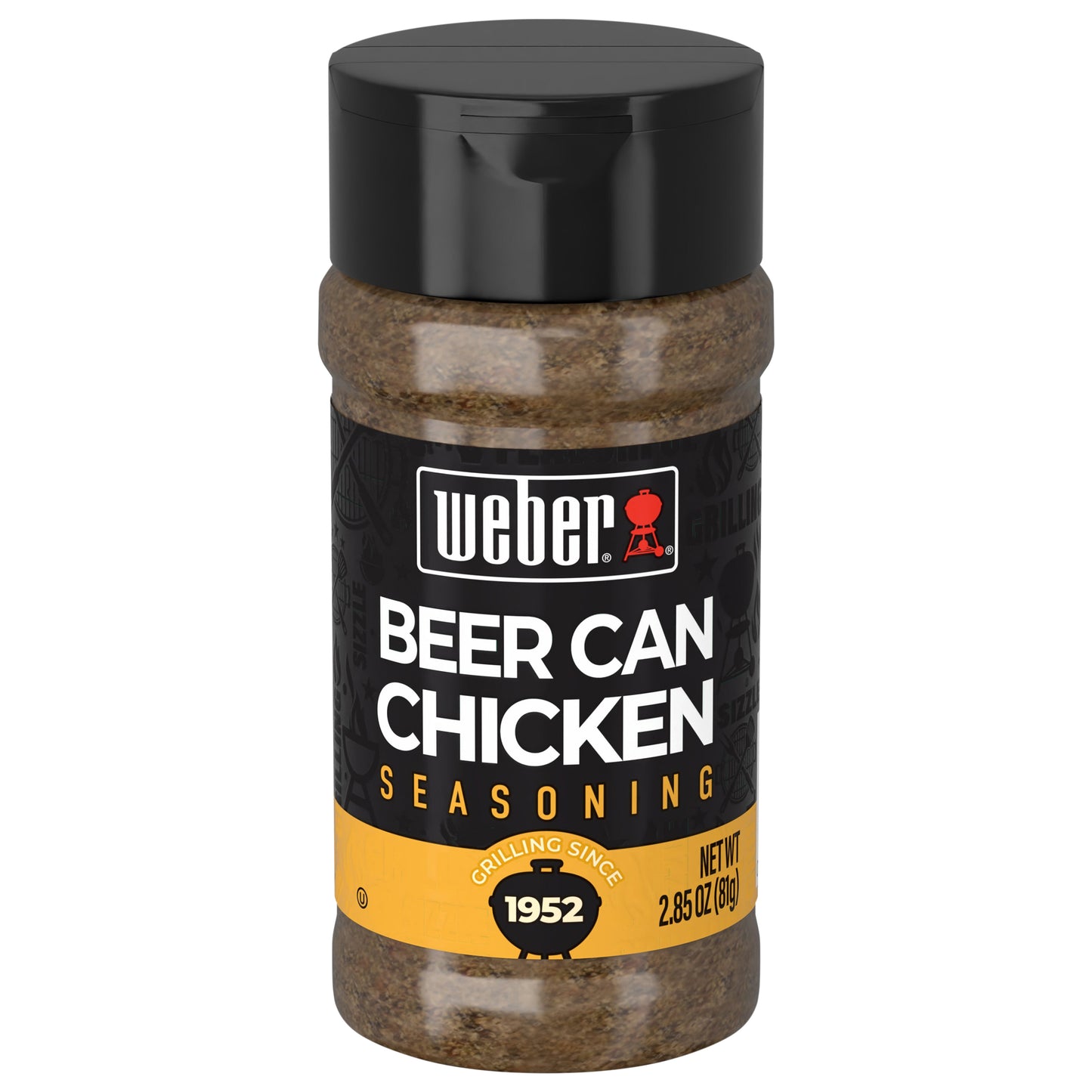 Weber Beer Can Chicken Seasoning, Kosher, 2.85 oz.