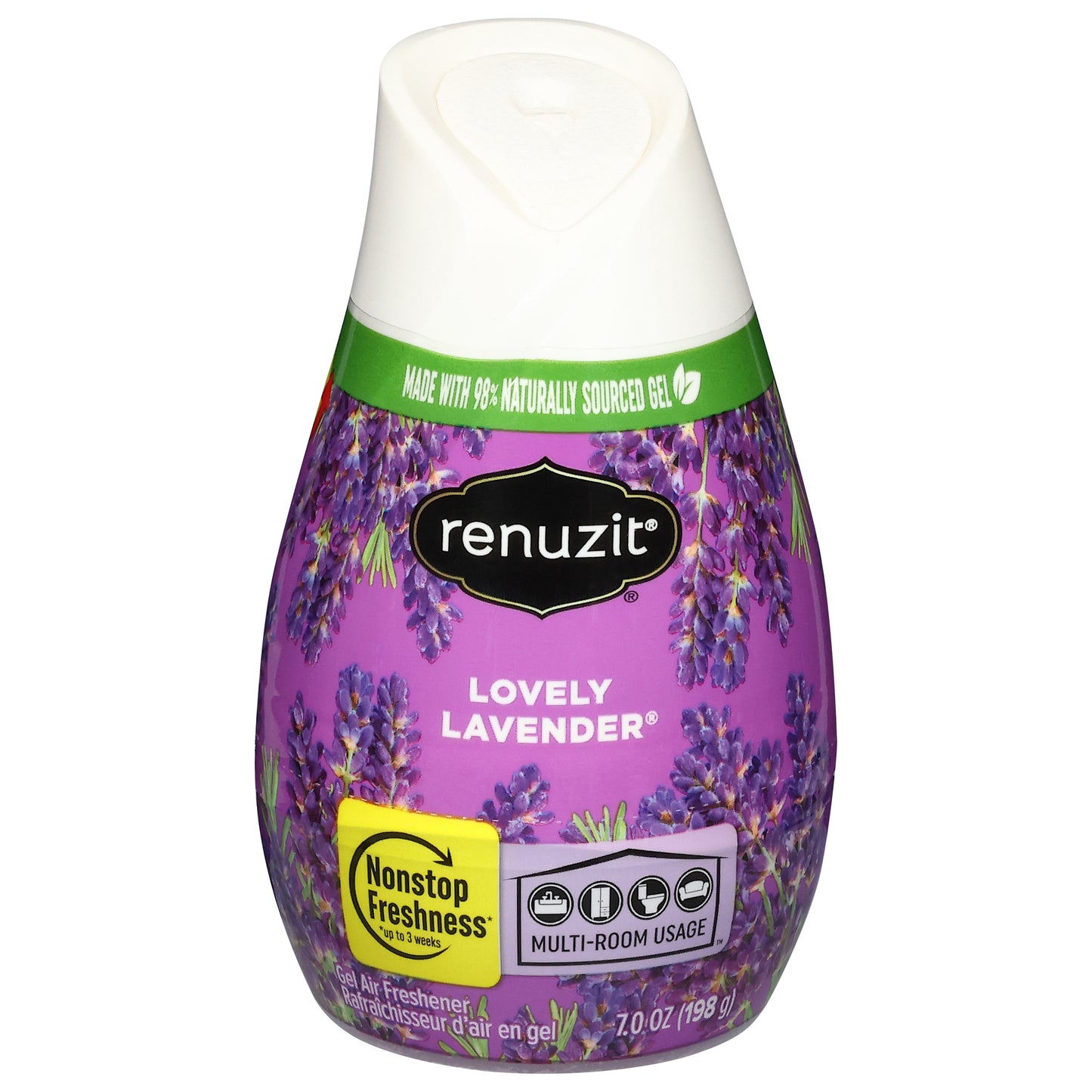 Renuzit Adjustables Air Freshener, Lovely Lavender, 7 oz