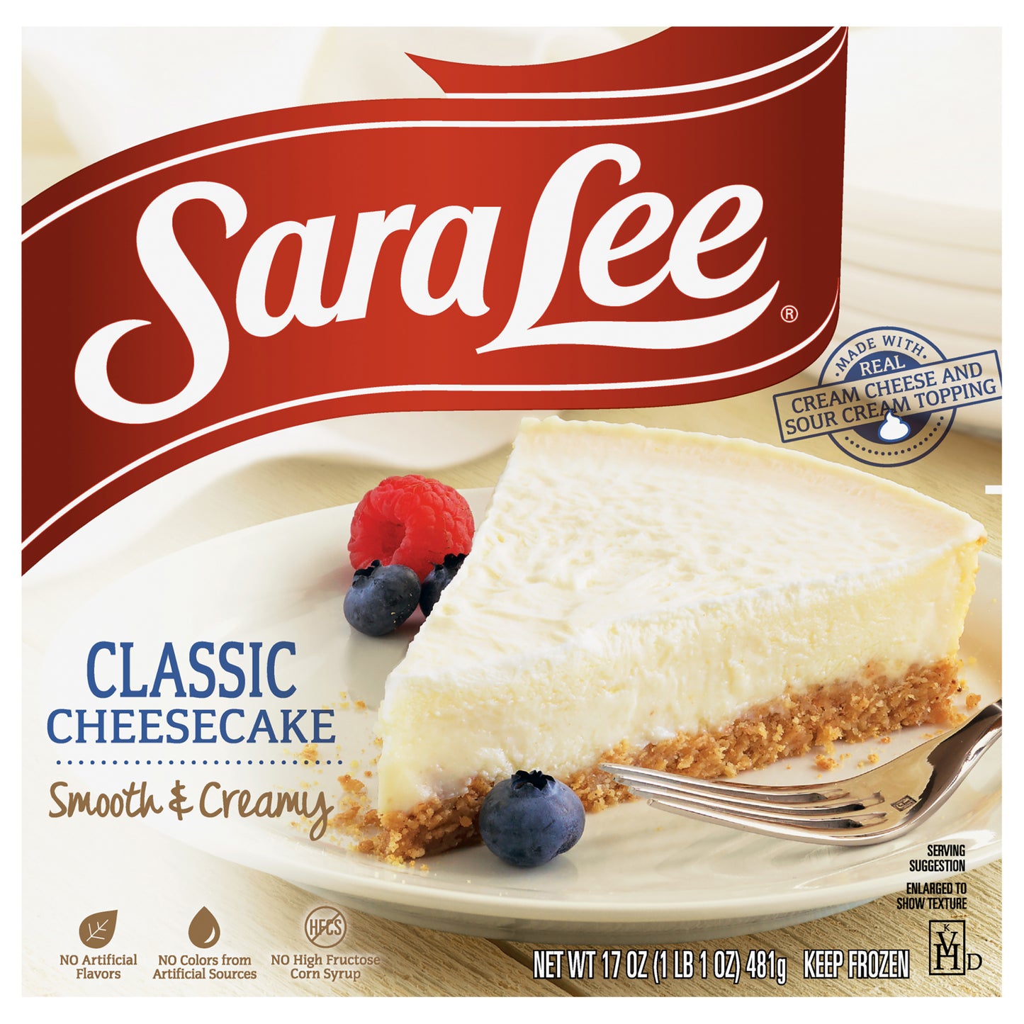 Sara Lee® Classic Style Cheesecake 7" Classic 17oz