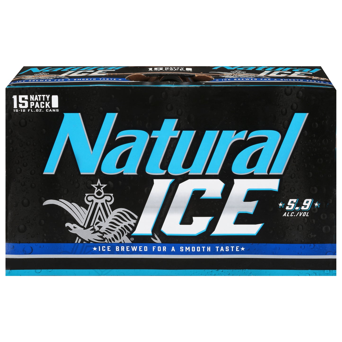 Natural Ice Natty Pack Beer 15 - 12 fl oz Cans