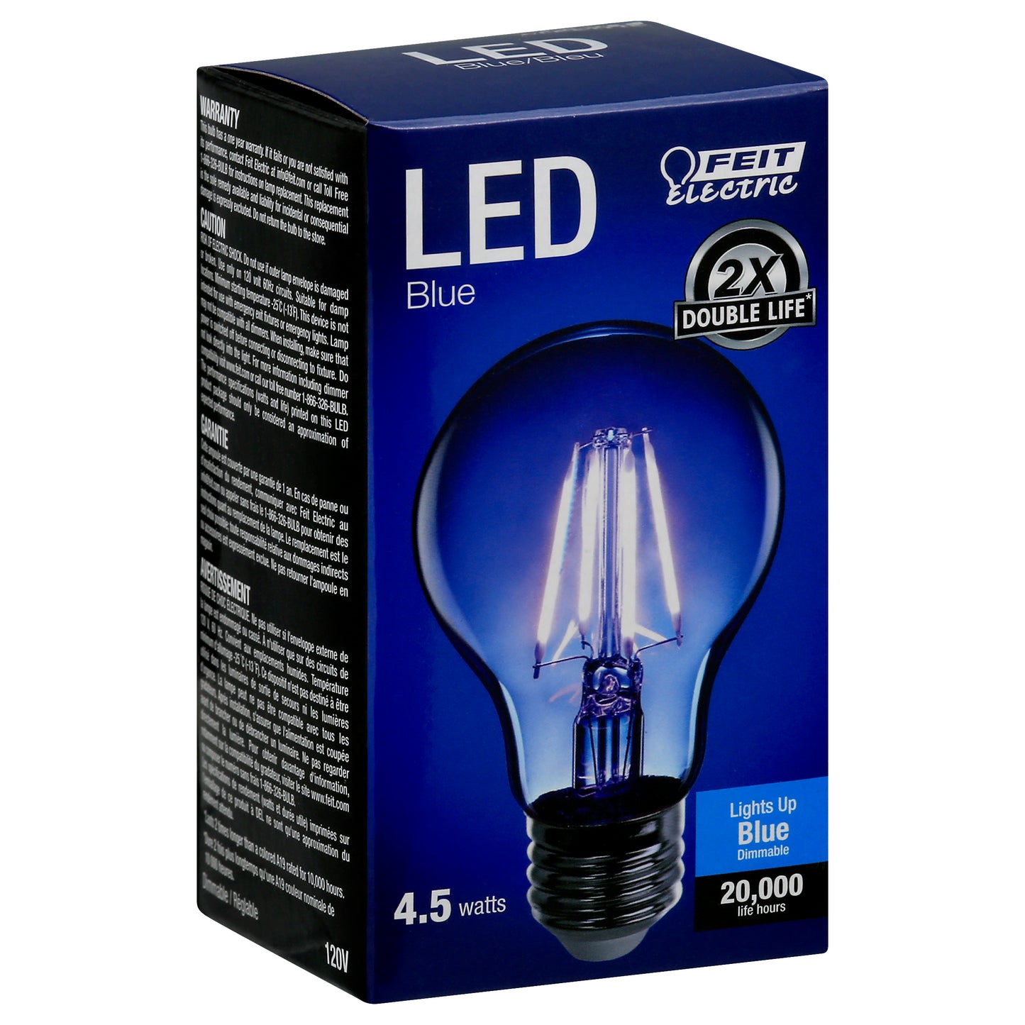 Feit Electric Light Bulb 1 ea - Blue 4.5 Watts
