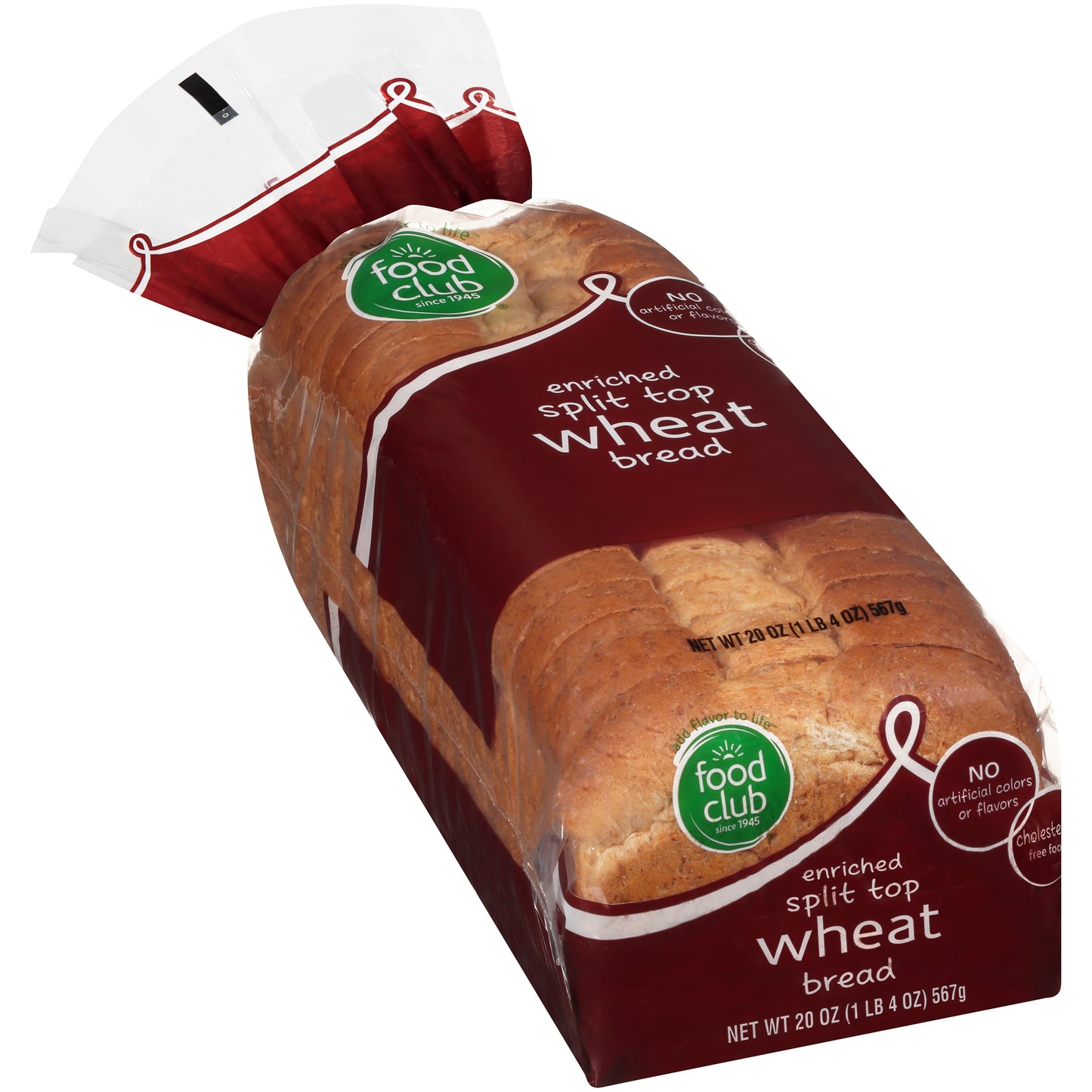 Enriched Split Top Wheat Bread