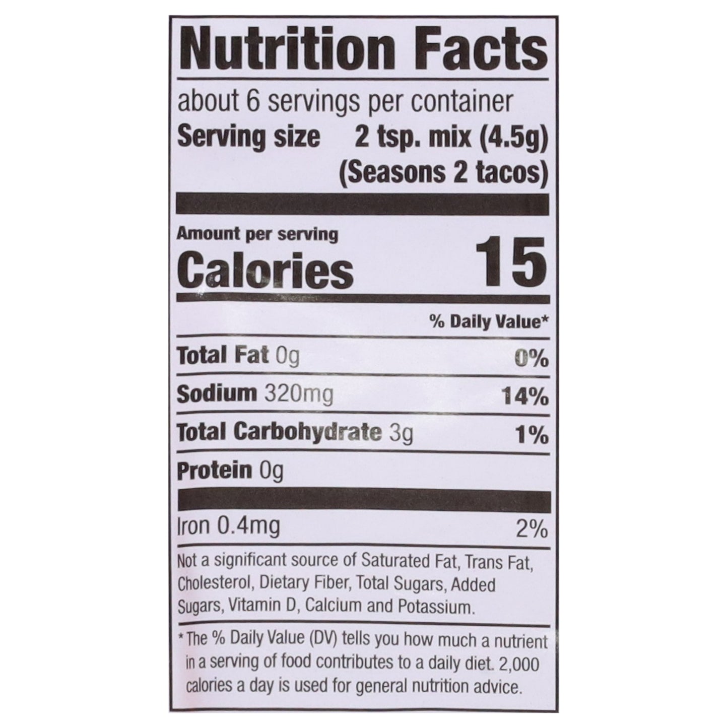 McCormick Mild Taco Seasoning Mix 1 oz - MILD TACO 30% LESS SODIUM
