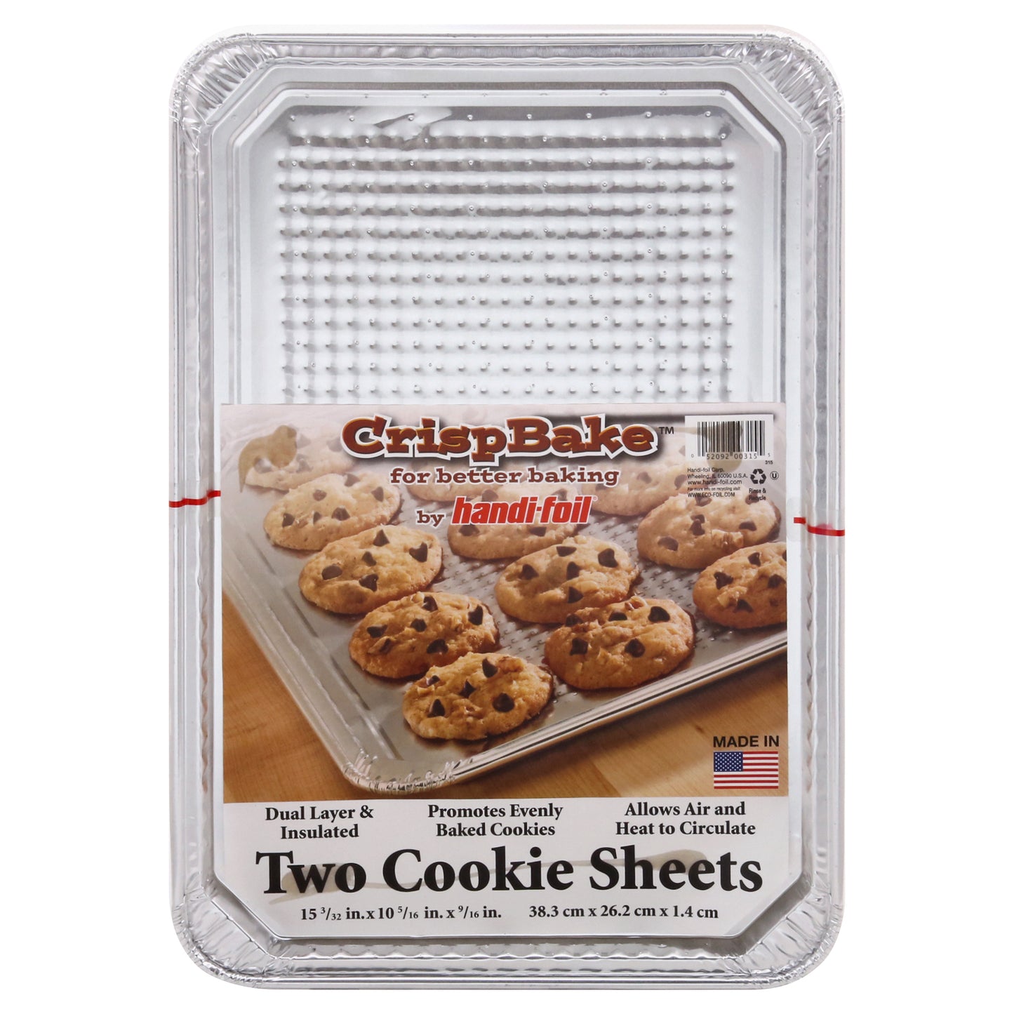 Handi-Foil CrispBake 2 Pack Cookie Sheets 2 ea