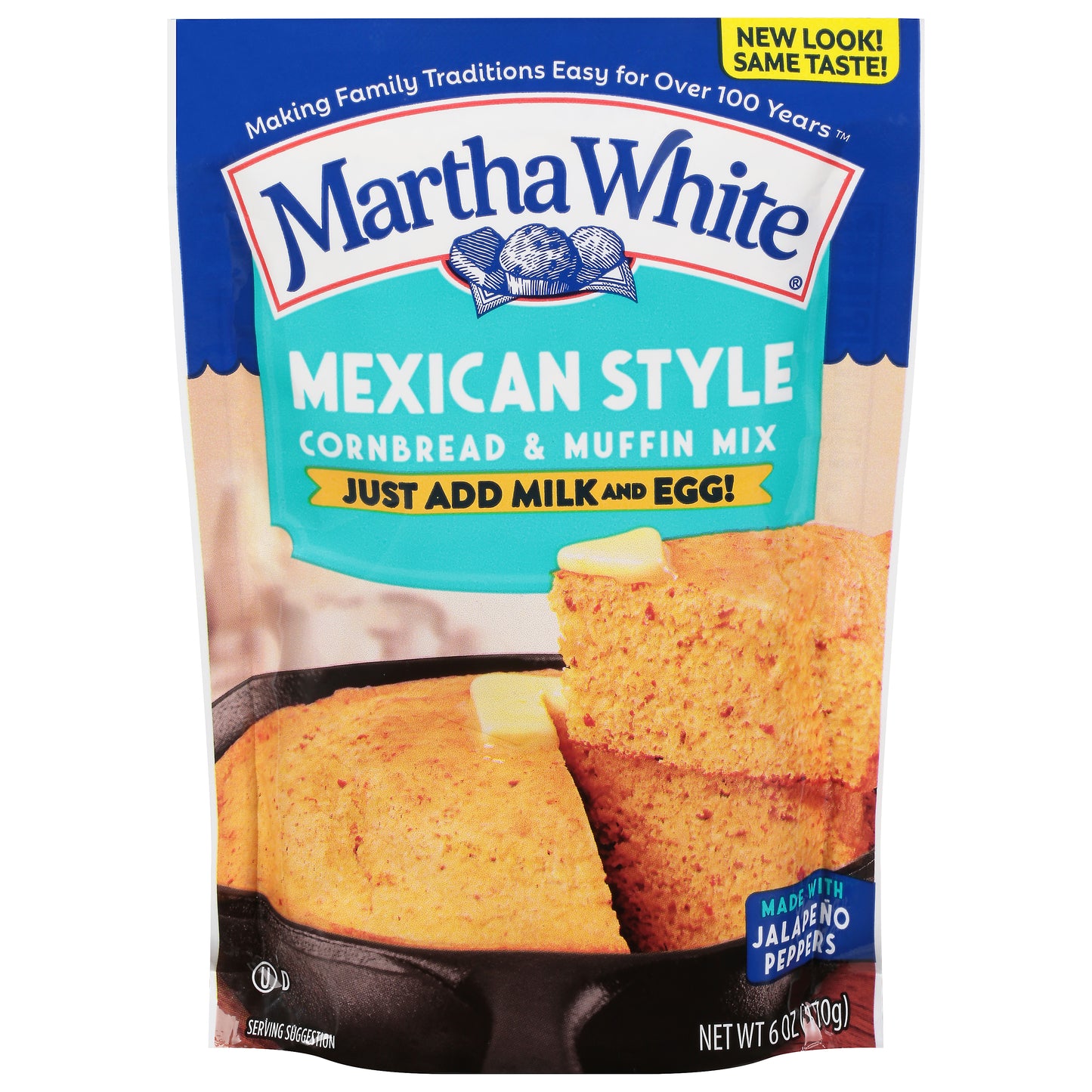 Martha White Mexican Style Cornbread & Muffin Mix 6 oz
