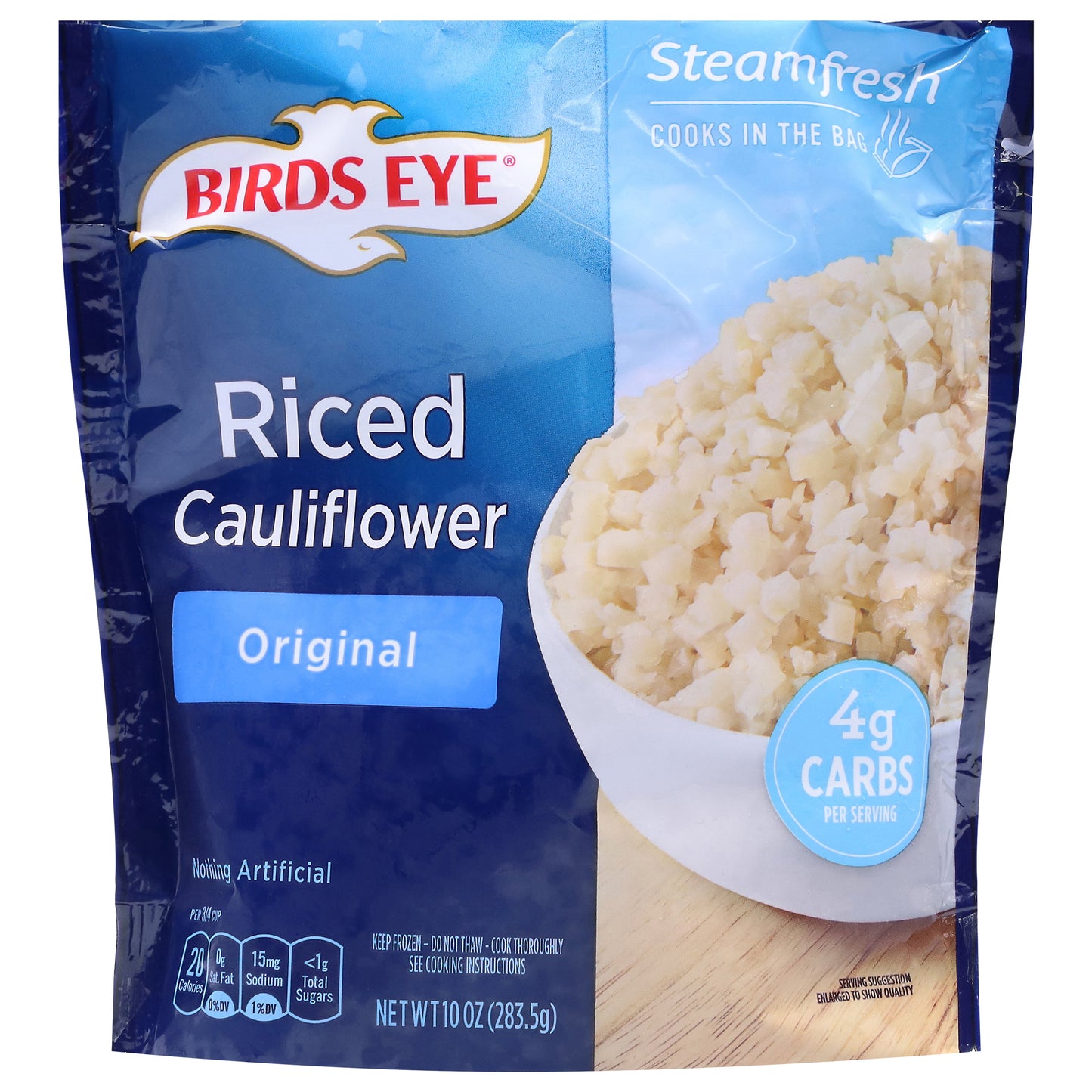 Birds Eye Steamfresh Riced Original Cauliflower 10 oz