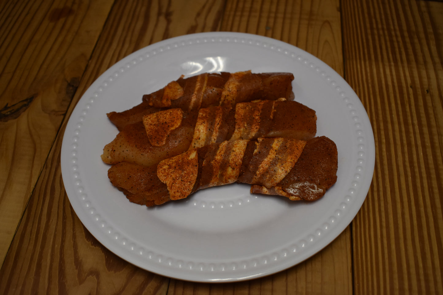 BACON WRAPPED BREAST TEND