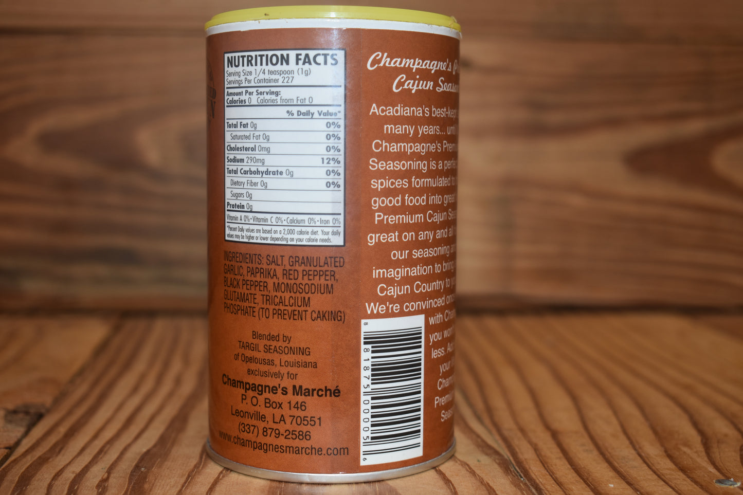 CHAMPAGNES GARLIC SEASONING