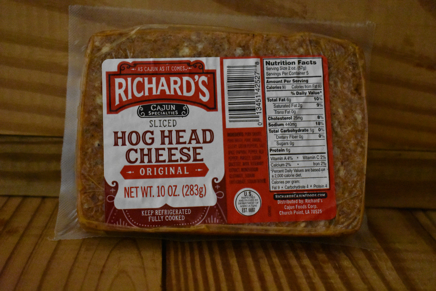 RICHARDS HOG HEAD CHEESE