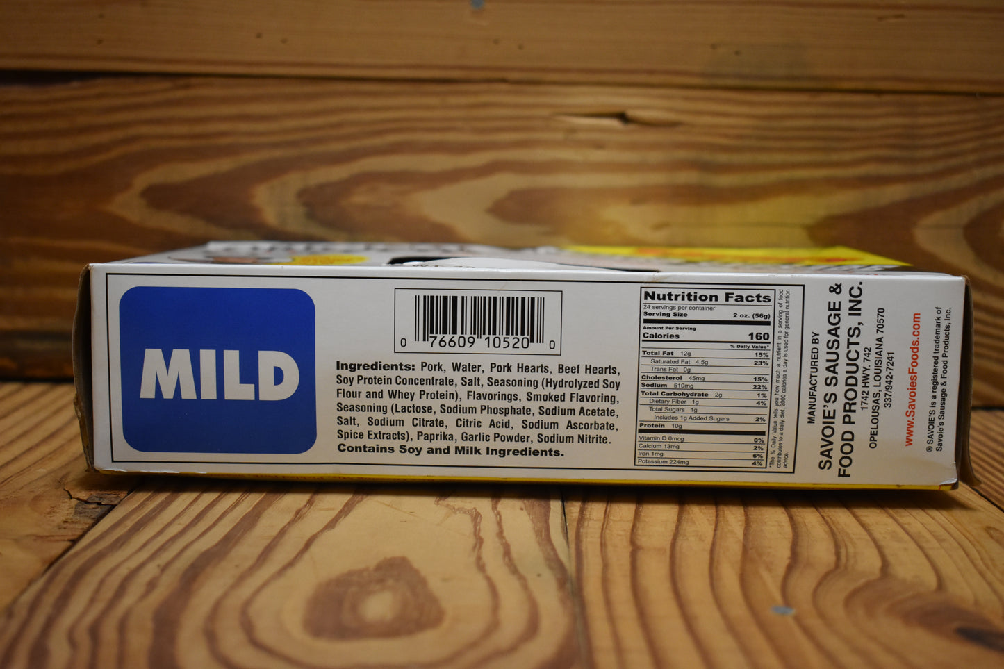 SAVOIES MIXED MILD SMOKED SAUS