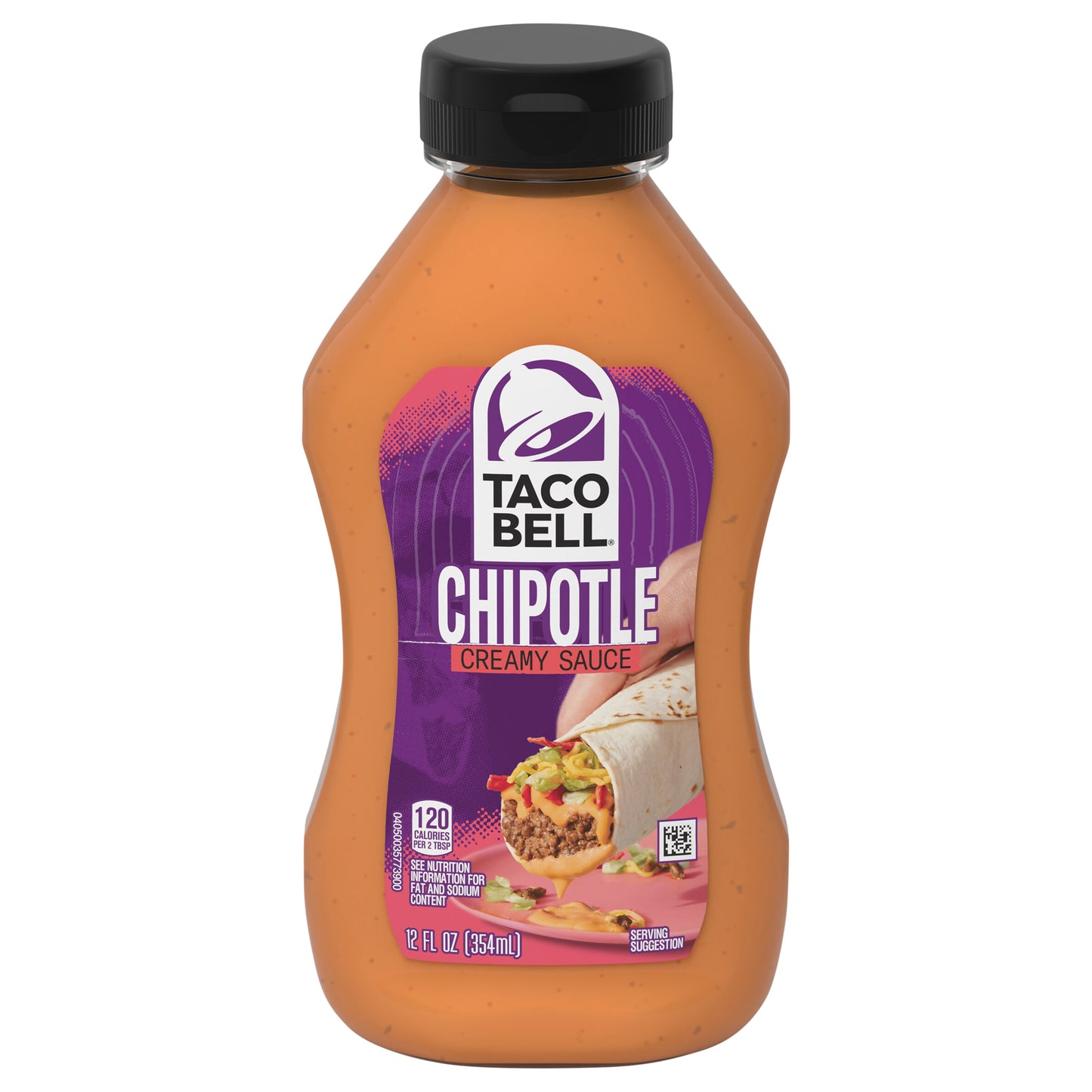 Taco Bell Creamy Chipotle Sauce, 12 fl oz Bottle