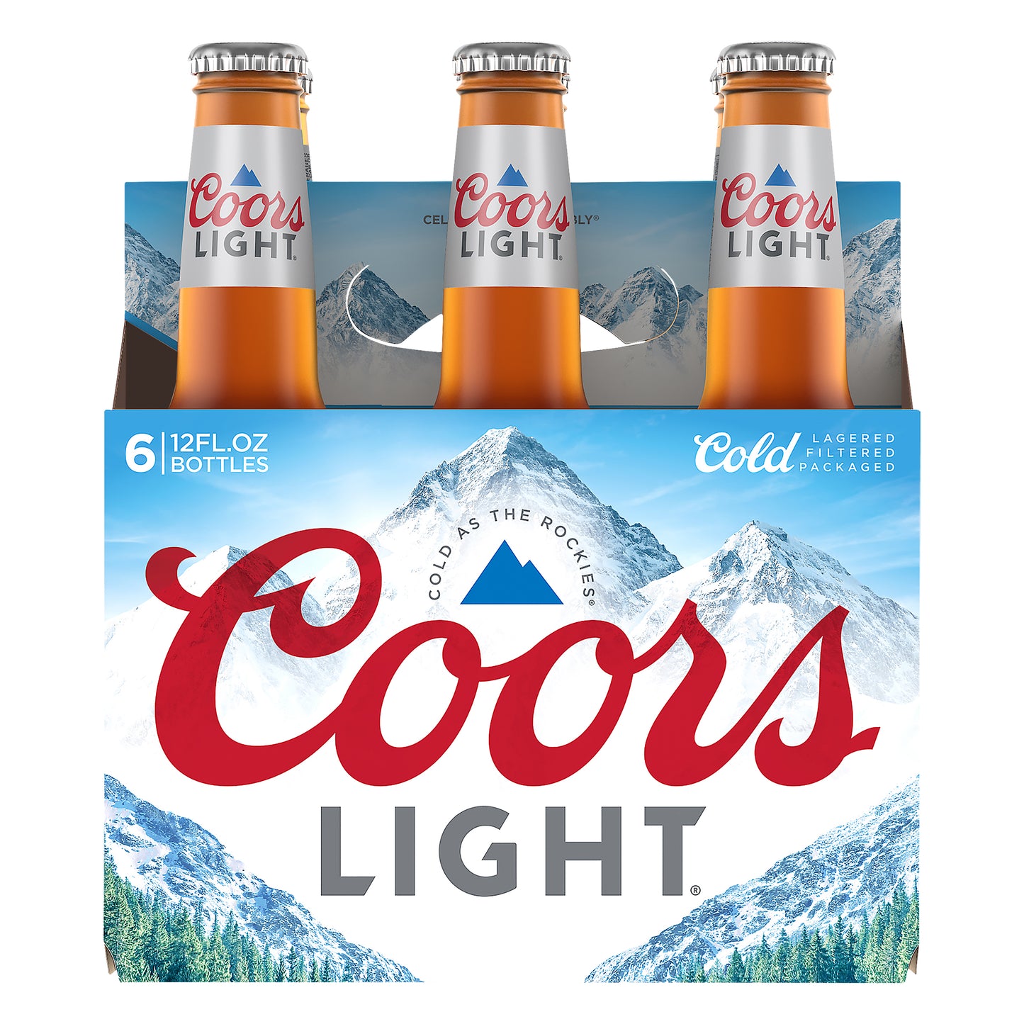 Coors Light Beer 6 ea