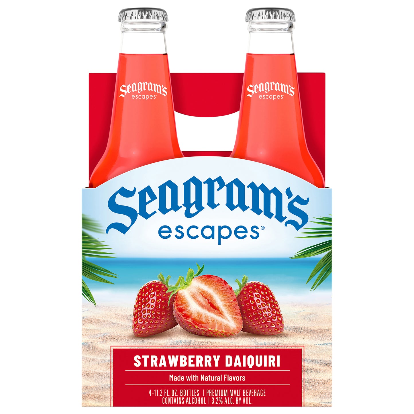 Seagram's Escapes Strawberry Daiquiri - 4pk/11.2oz