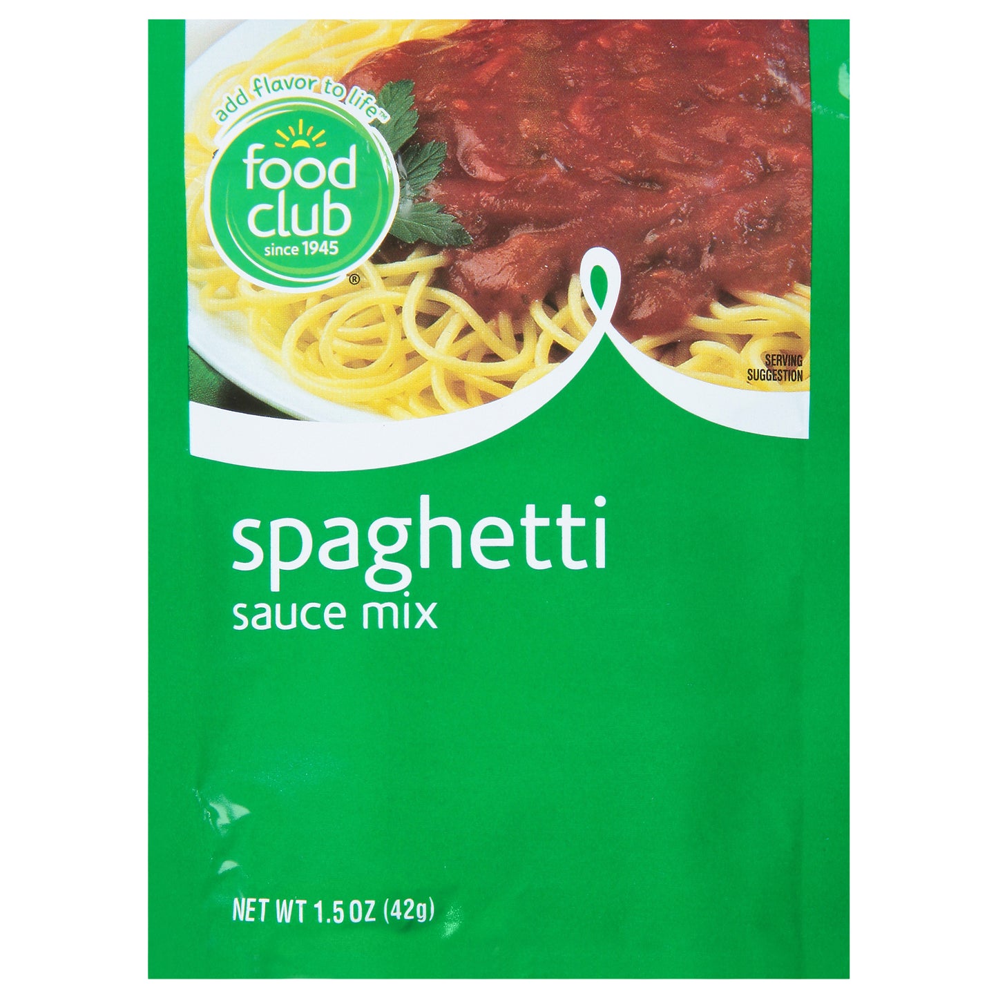 Food Club Spaghetti Sauce Mix 1.5 oz