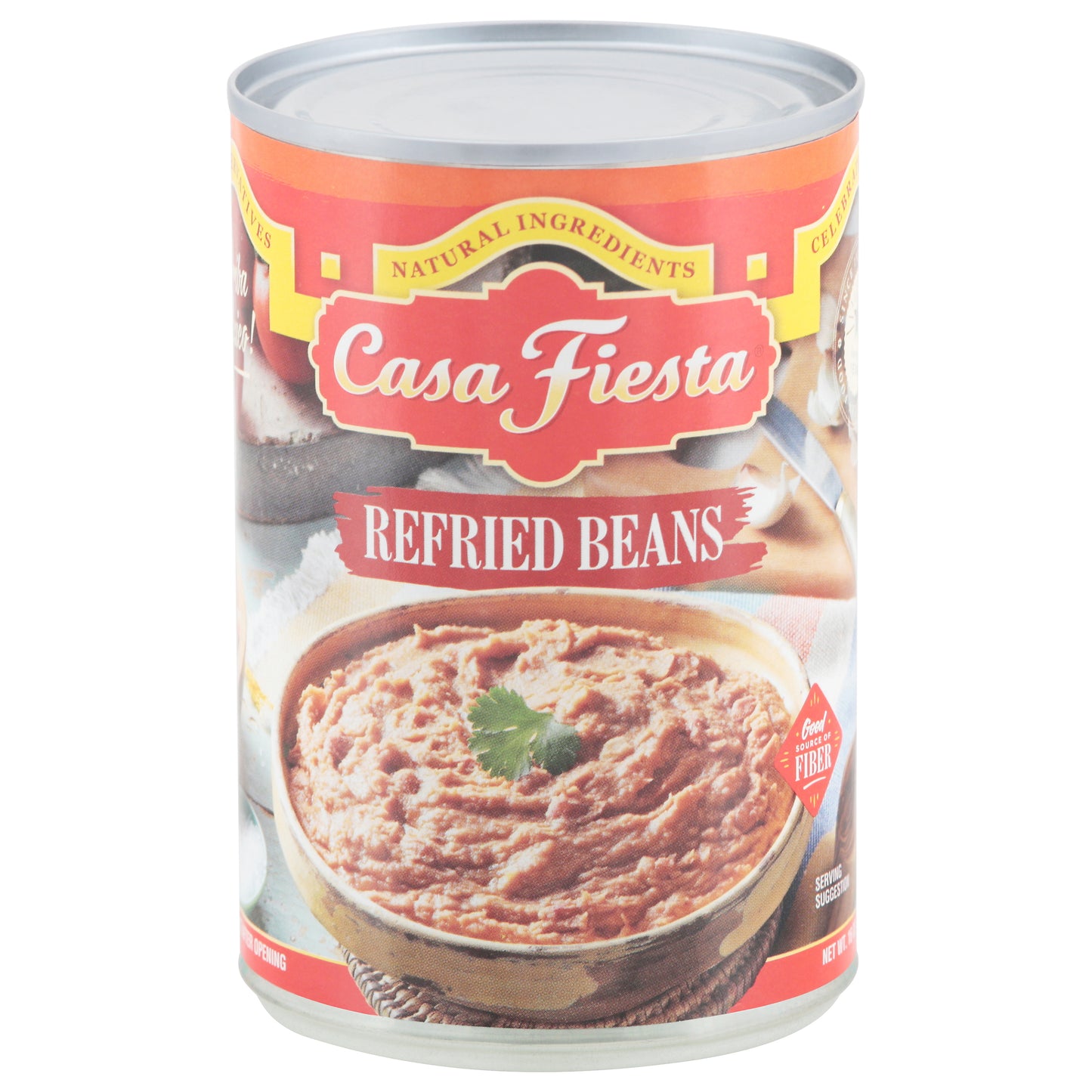 Casa Fiesta Refried Beans 16 oz