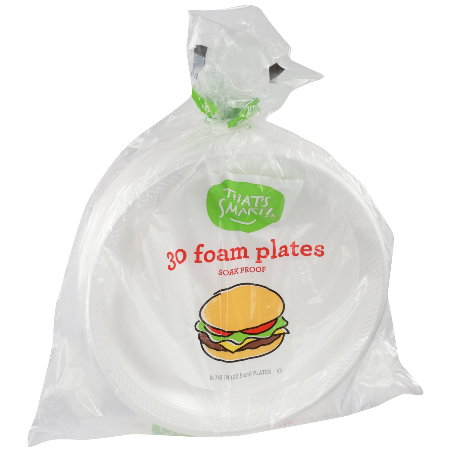 Soak Proof Foam Plates - 30 foam plates