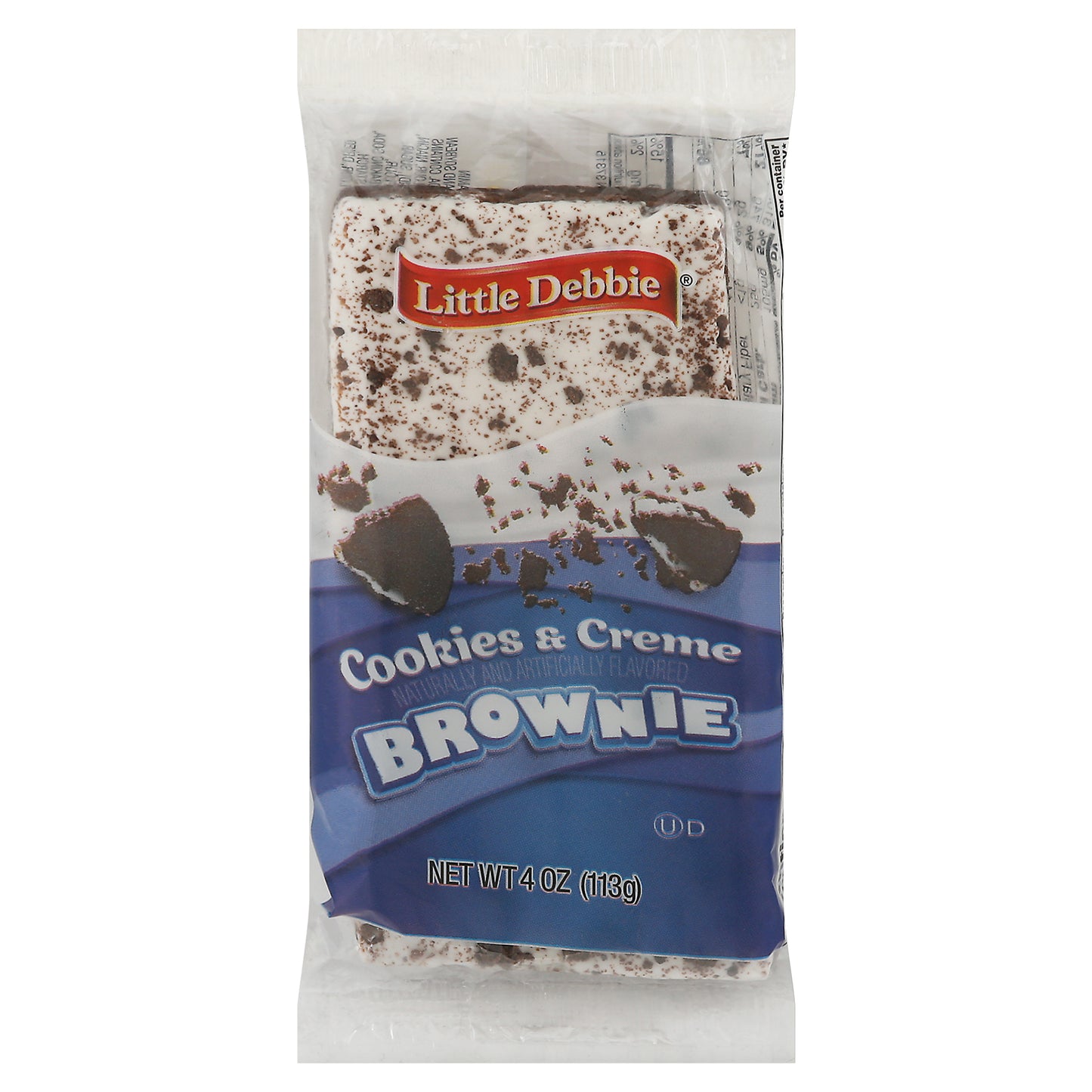 Little Debbie Cookies & Cream Brownie 4 oz