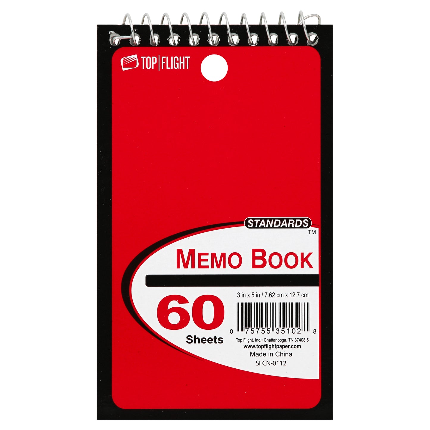 Top Flight Memo Book 1 ea