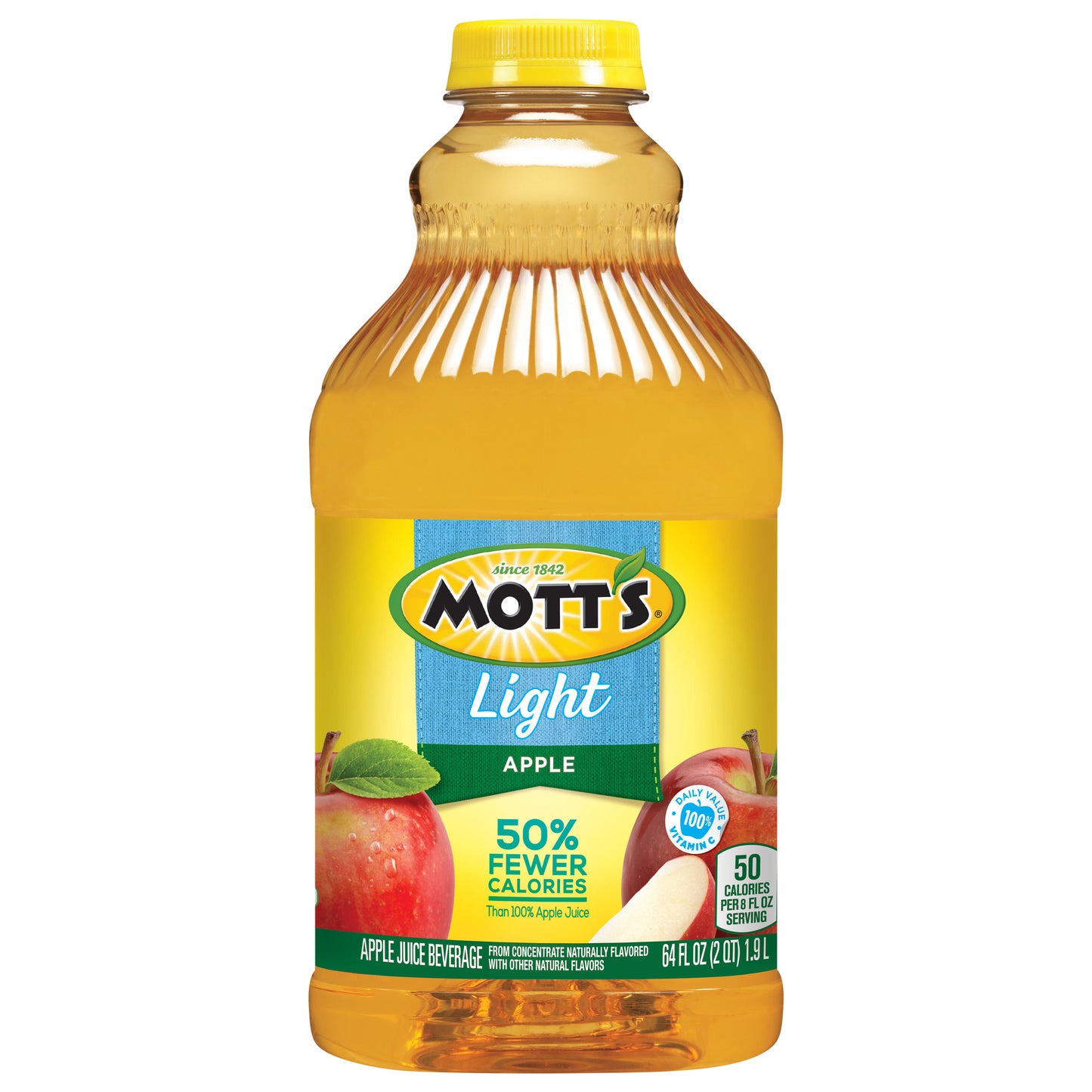 Mott's Apple Light Juice Drink, 64 fl oz bottle