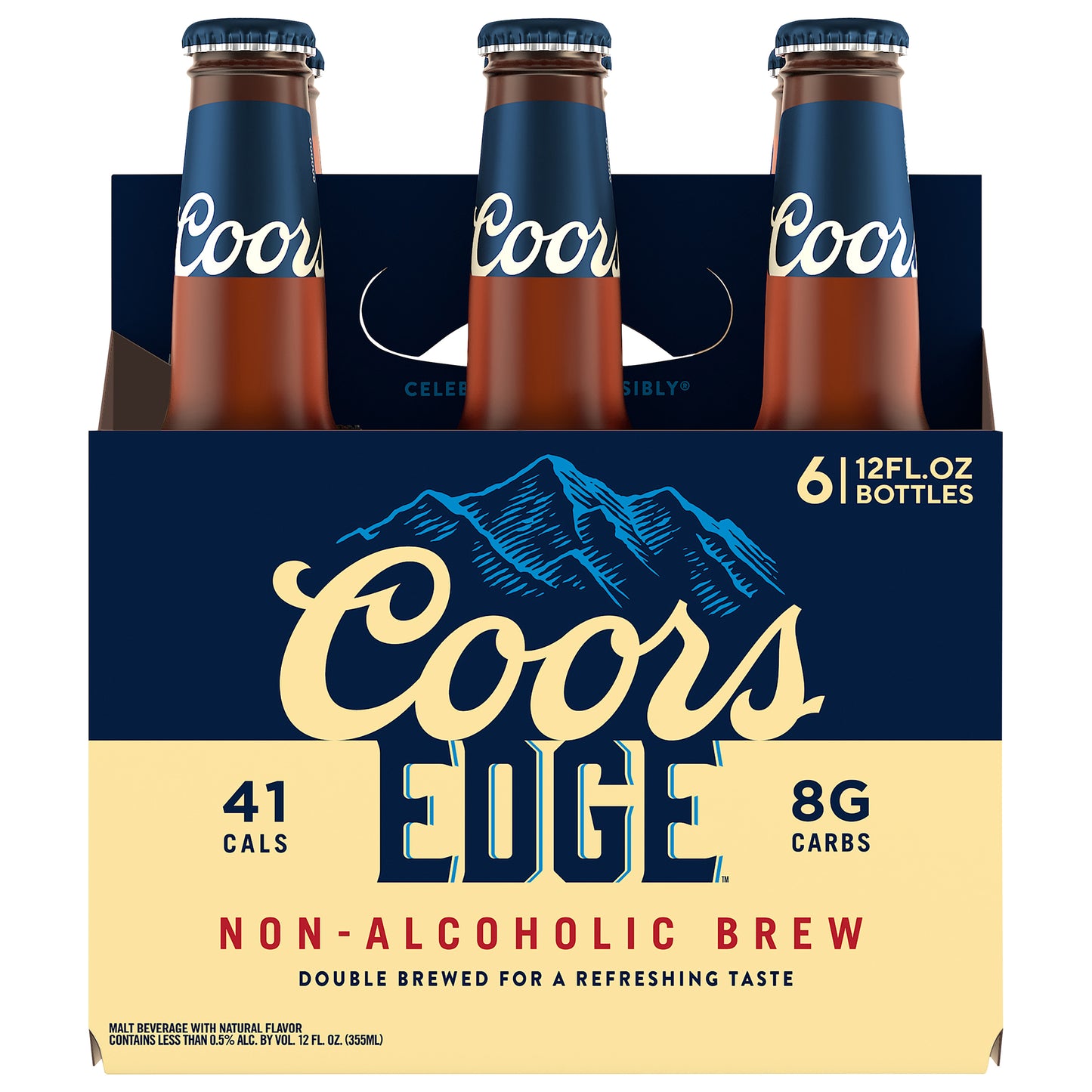 Coors Edge Non-Alcoholic Beer 6PK