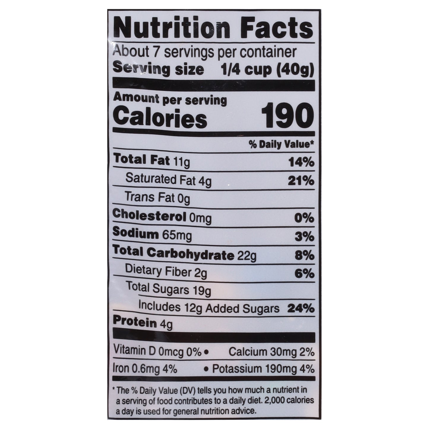 Food Club Peanut Butter Trail Mix 10 oz