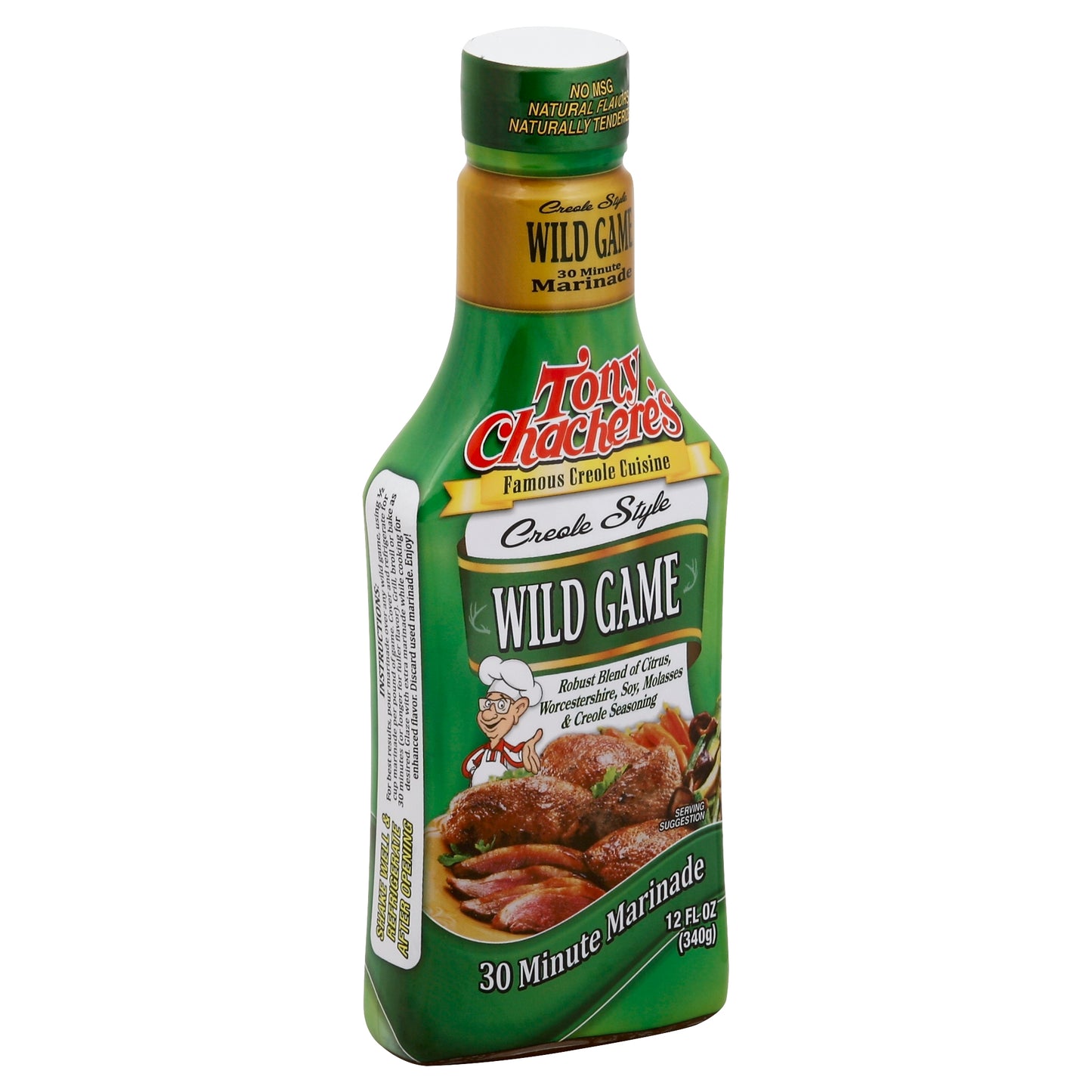 Tony Chachere's Marinade 12 oz - Creole Style WILD GAME