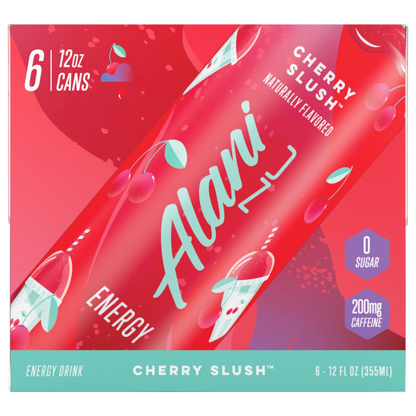 Alani Nu Energy Drink Cherry Slush 6Ct