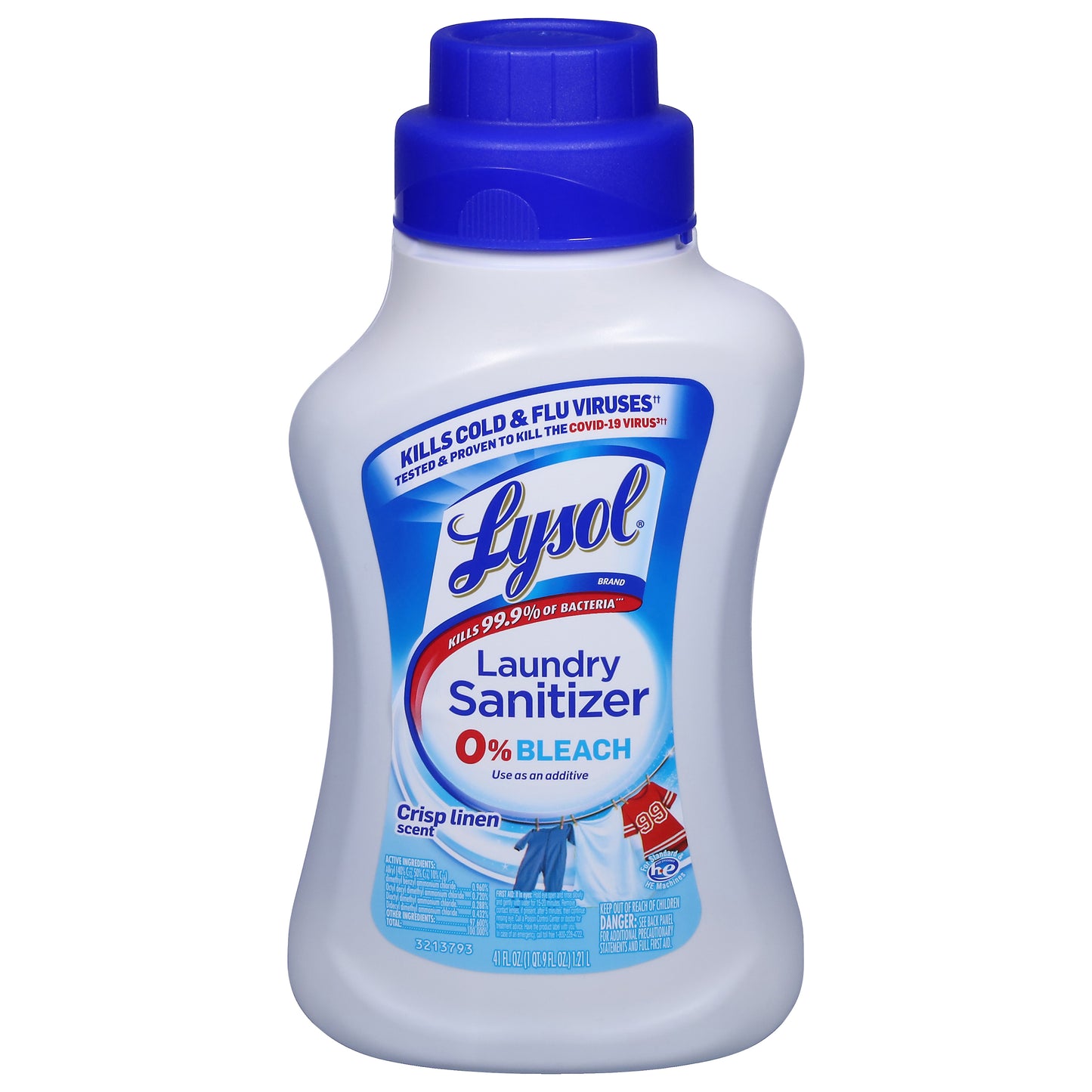 Lysol 0% Bleach Crisp Linen Scent Laundry Sanitizer 41 fl oz