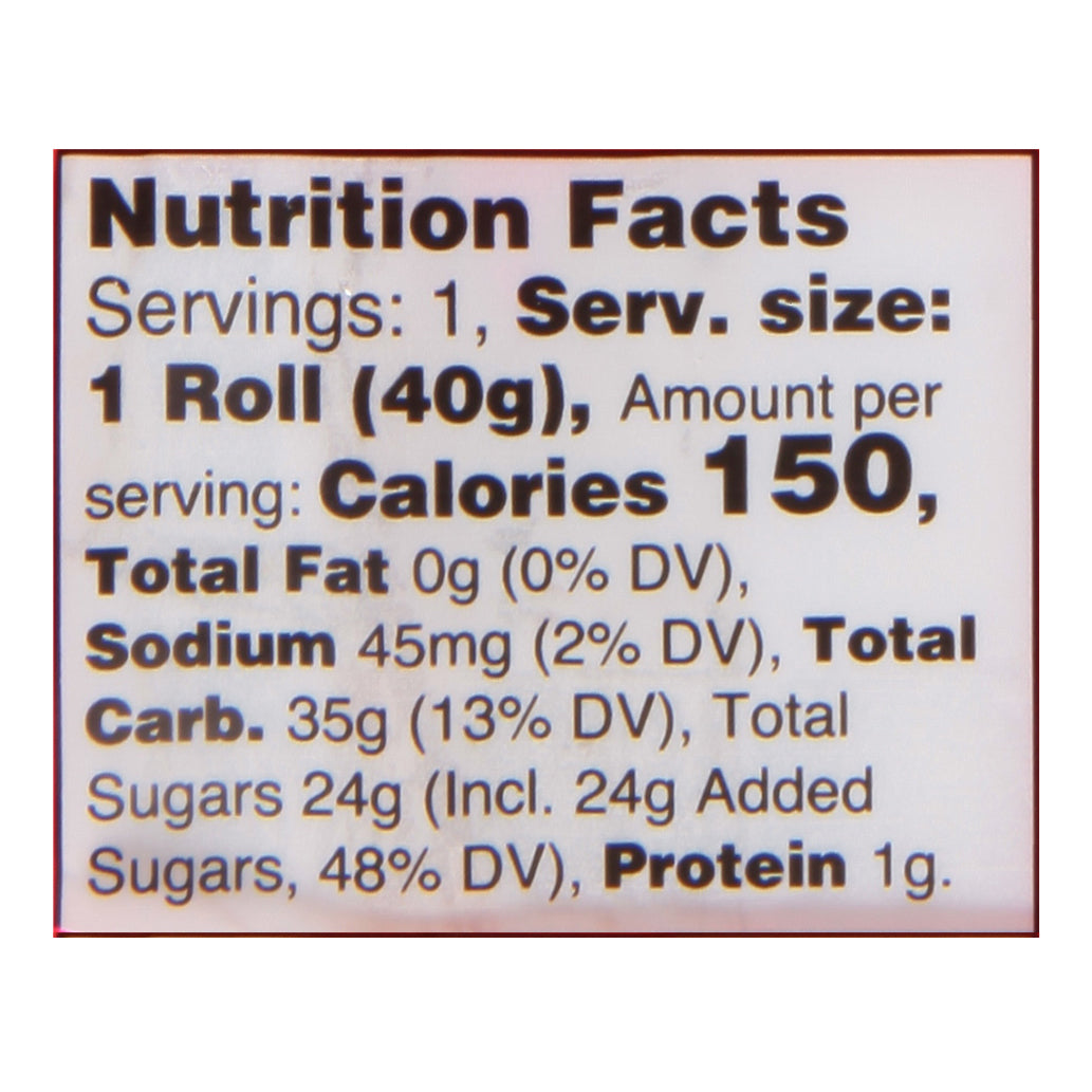 Push Pop Watermelon Gummy Roll Candy 1.4 oz