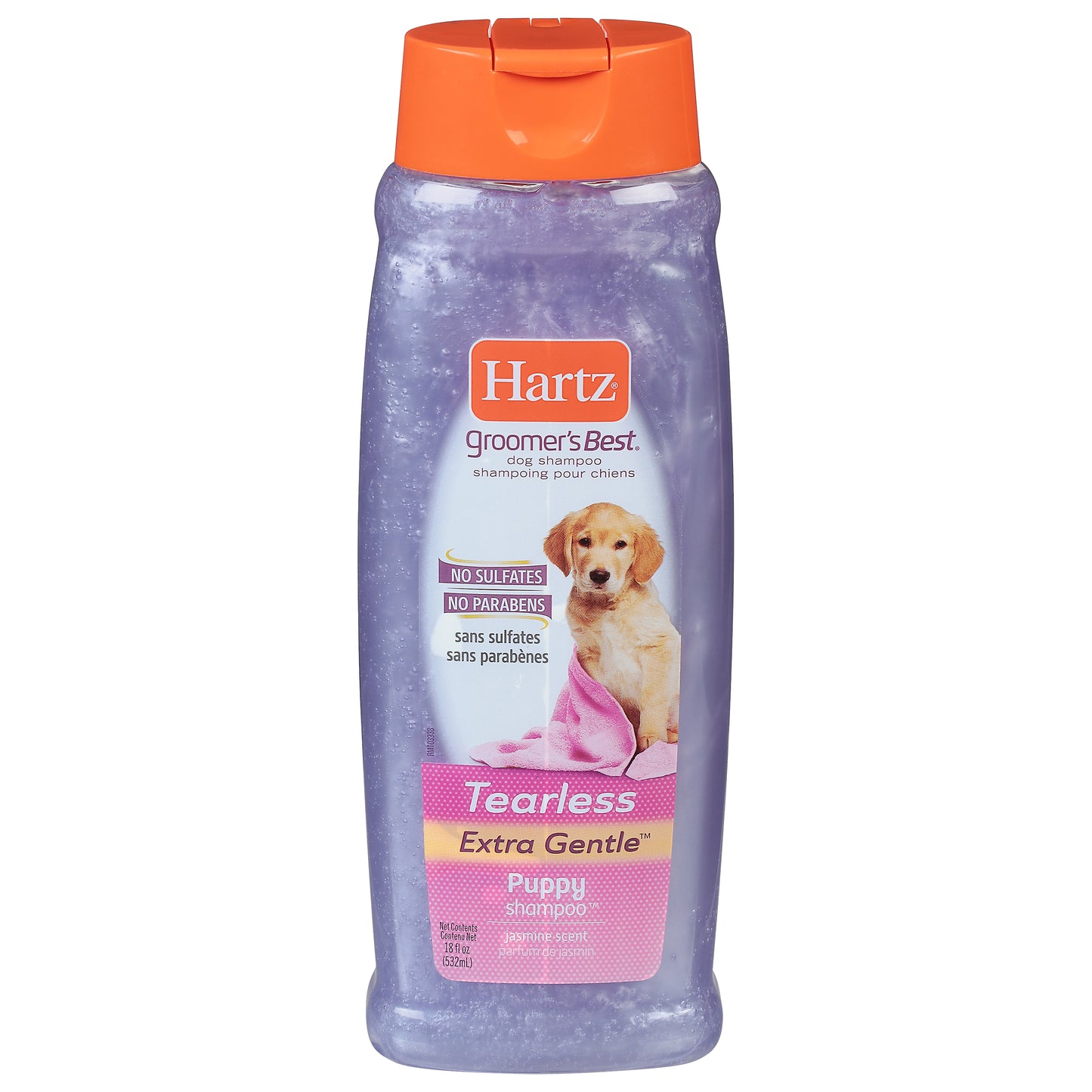 Hartz Groomer's Best Extra Gentle Puppy Tearless Jasmine Scent Dog Shampoo 18 fl oz