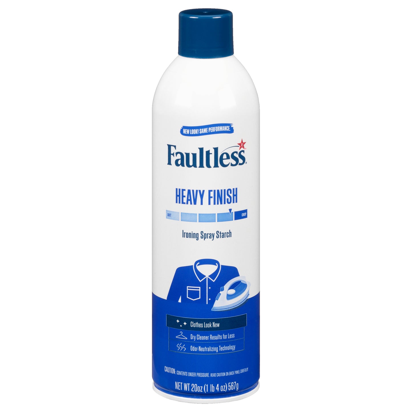 Faultless Heavy Finish Ironing Spray Starch 20 oz