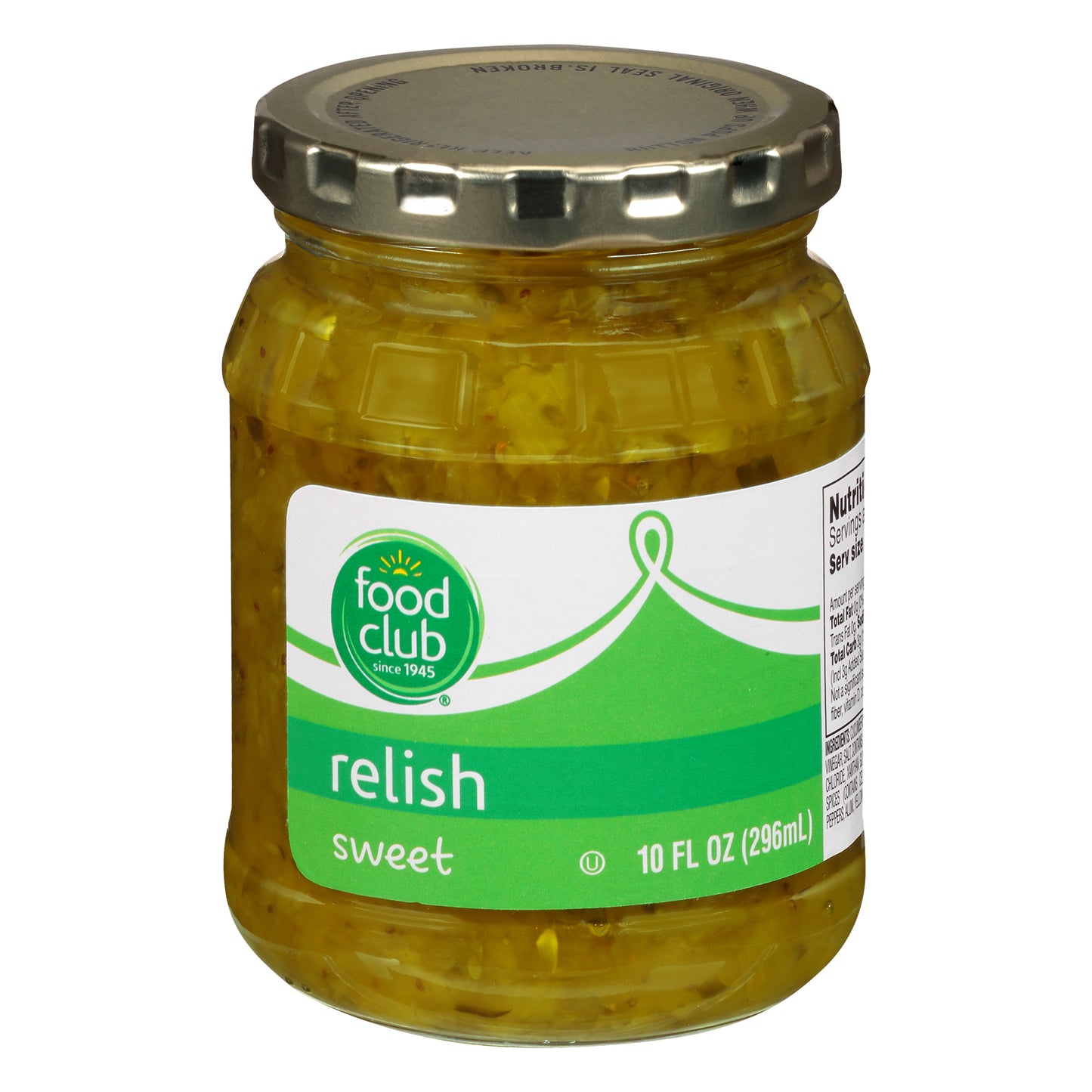 Food Club Sweet Relish 10 oz Jar
