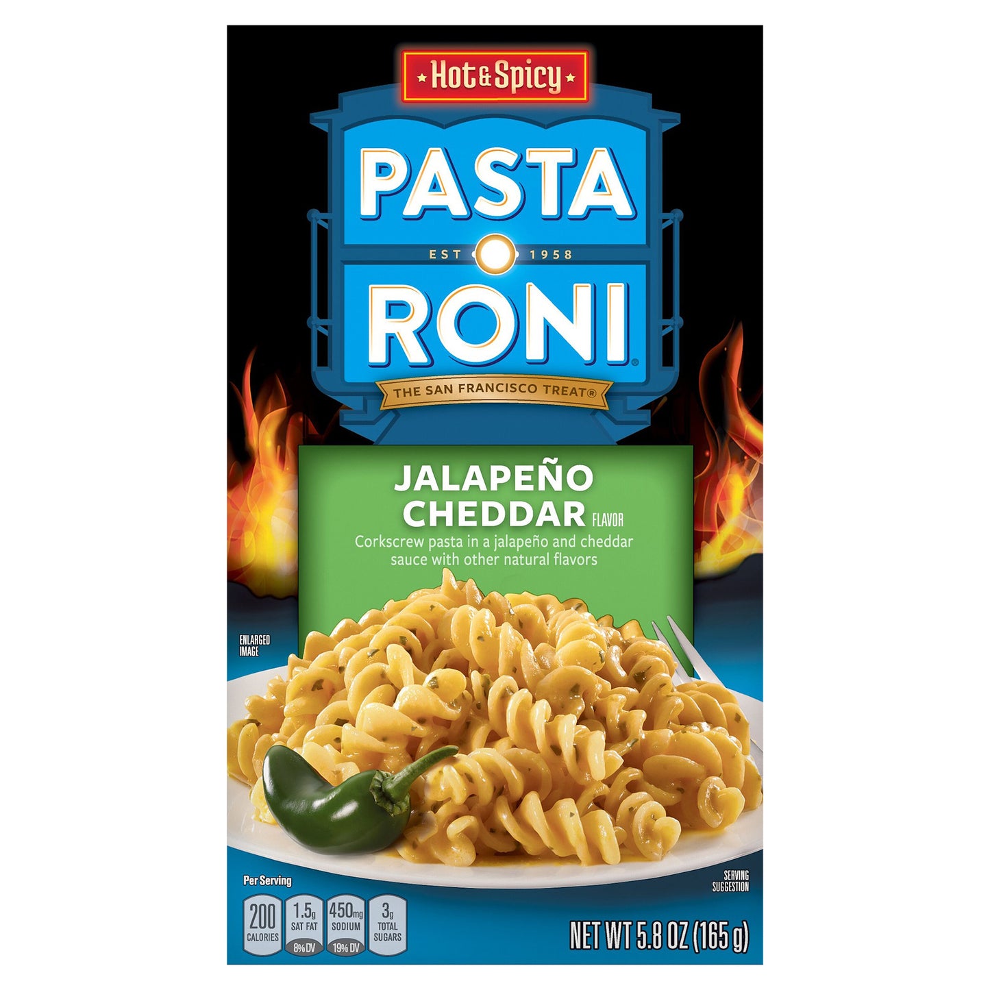 Pasta Roni Pasta Mix Jalapeno And Cheddar Flavor 5.8 Oz