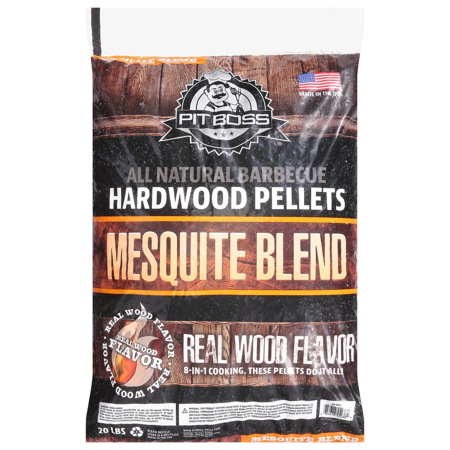 Pit Boss Mesquite Blend Hardwood Pellets 20 lb