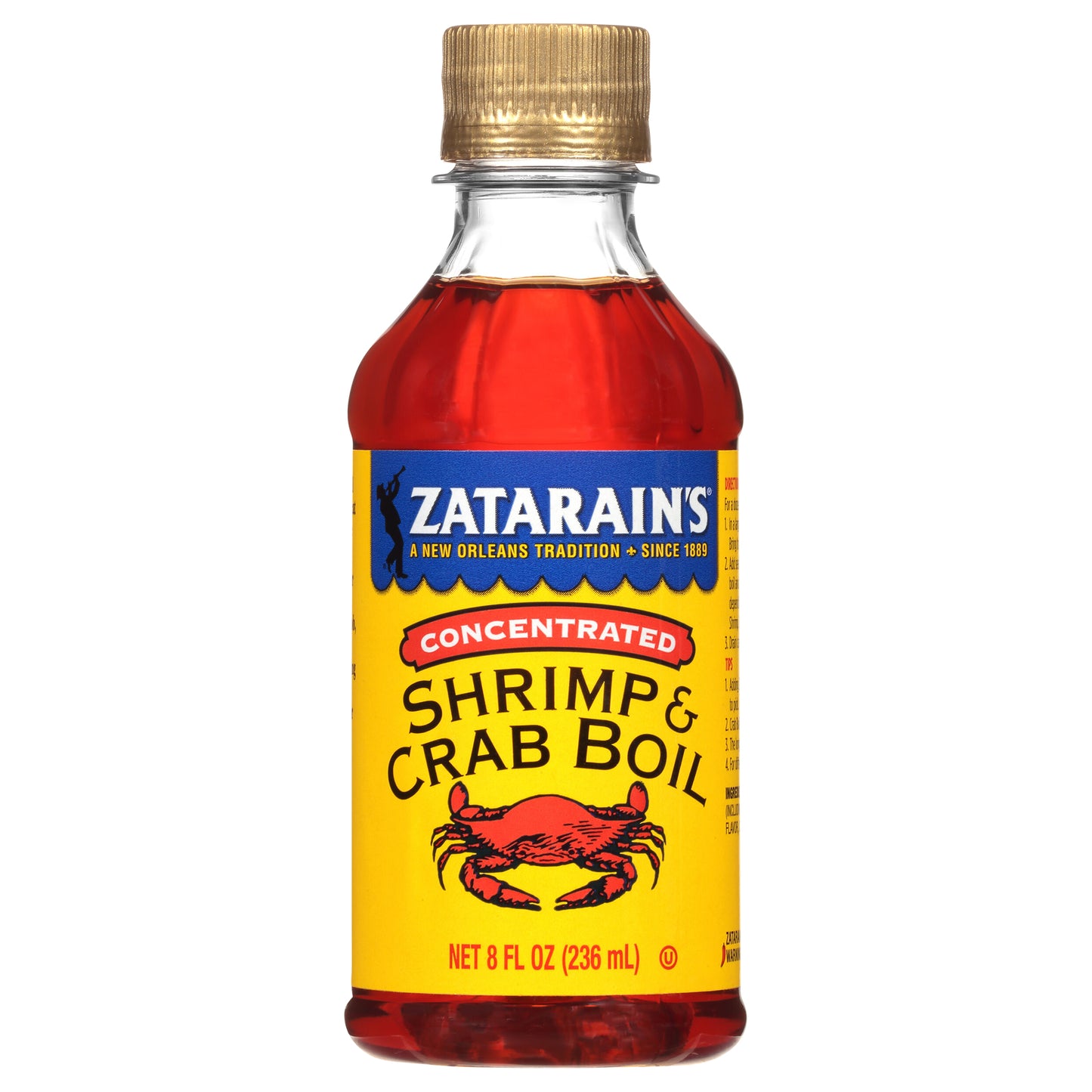 Zatarain's Crab Boil - Liquid, 8 fl oz